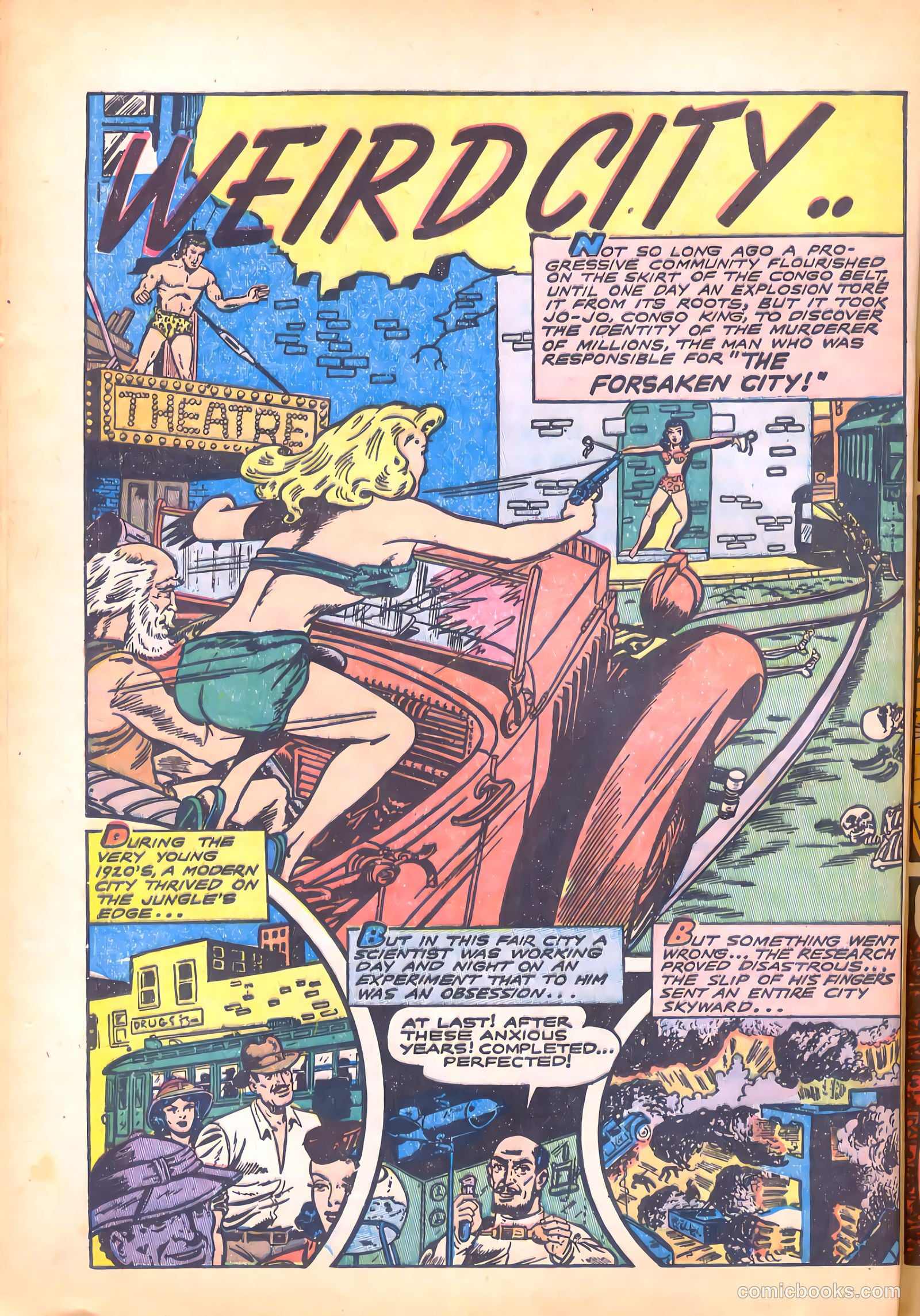 Blue Bolt Weird Tales of Terror #119 (1953) — page 24 of 36