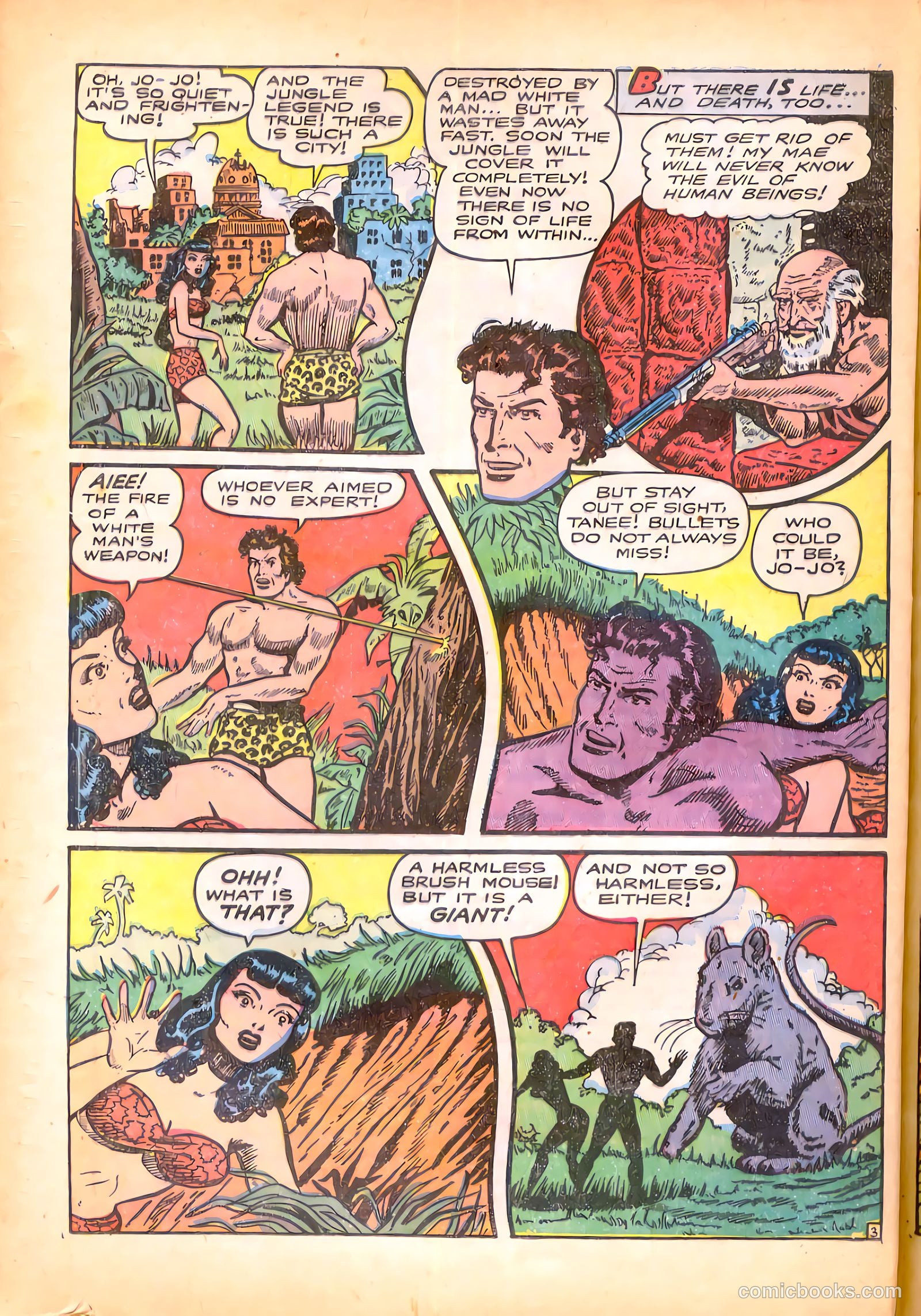 Blue Bolt Weird Tales of Terror #119 (1953) — page 28 of 36