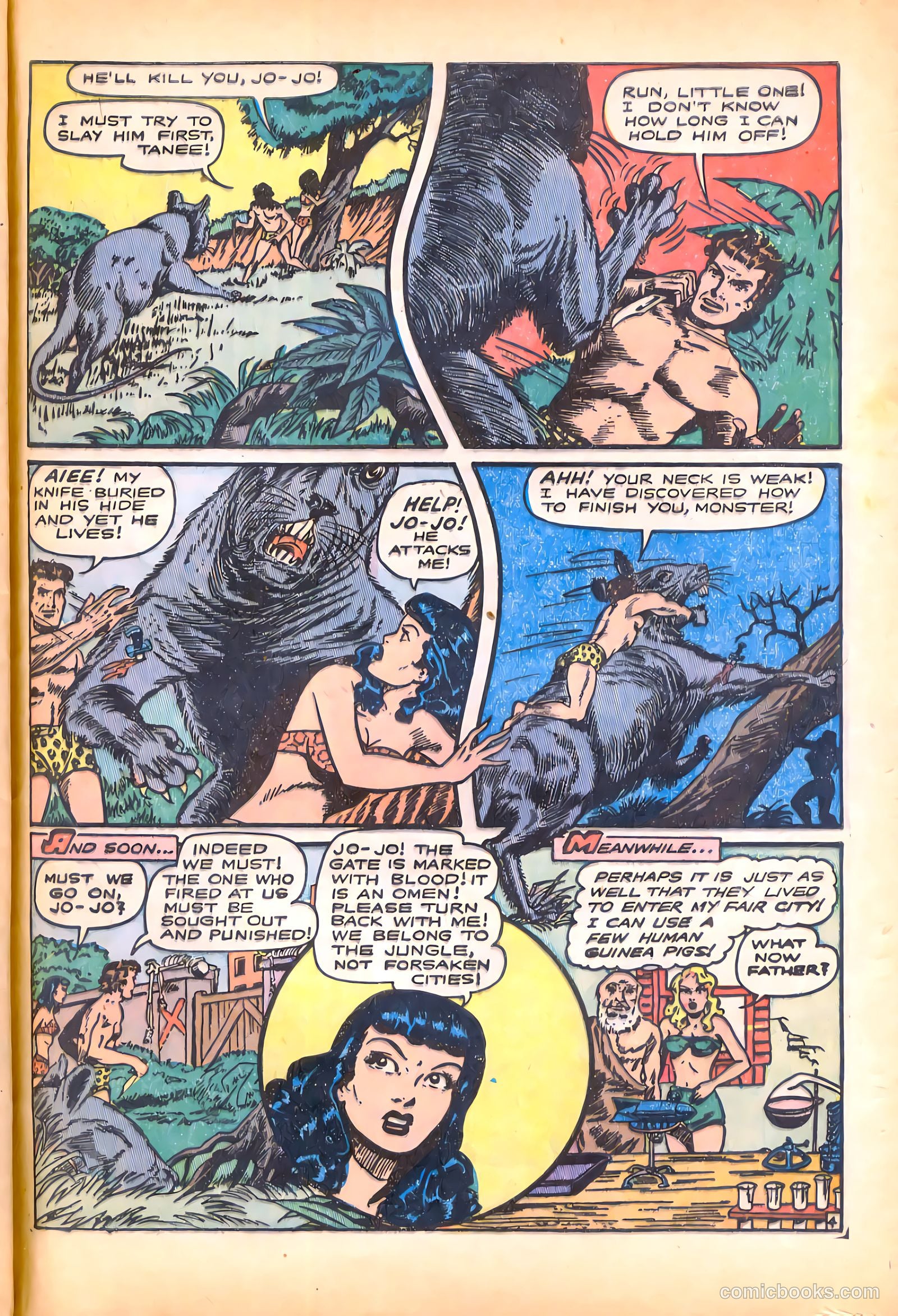 Blue Bolt Weird Tales of Terror #119 (1953) — page 29 of 36