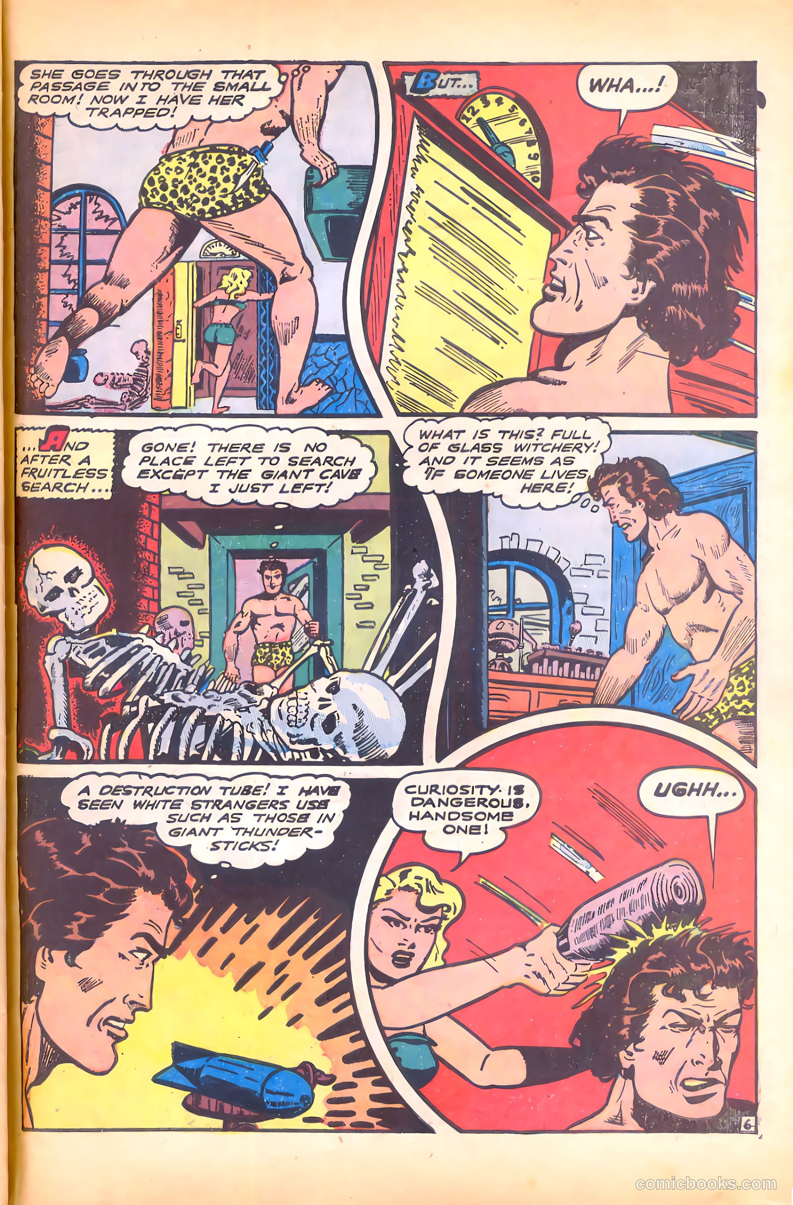 Blue Bolt Weird Tales of Terror #119 (1953) — page 31 of 36
