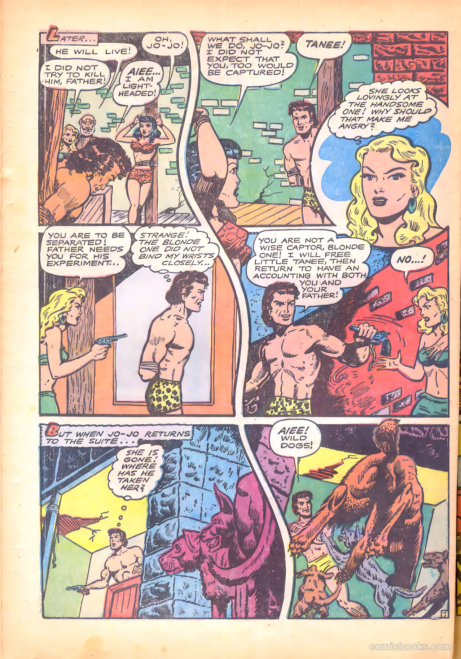 Blue Bolt Weird Tales of Terror #119 (1953) — page 32 of 36