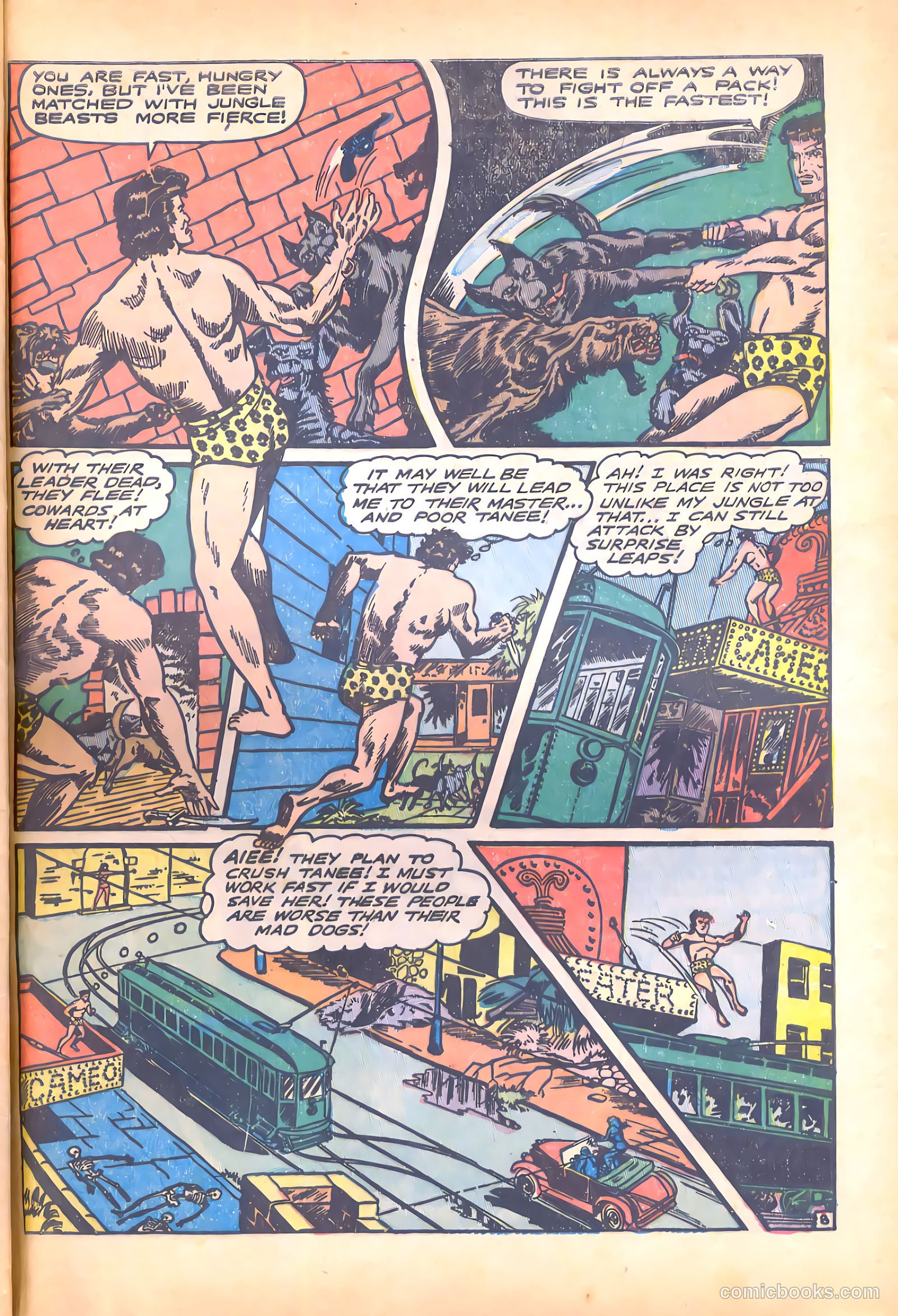 Blue Bolt Weird Tales of Terror #119 (1953) — page 33 of 36