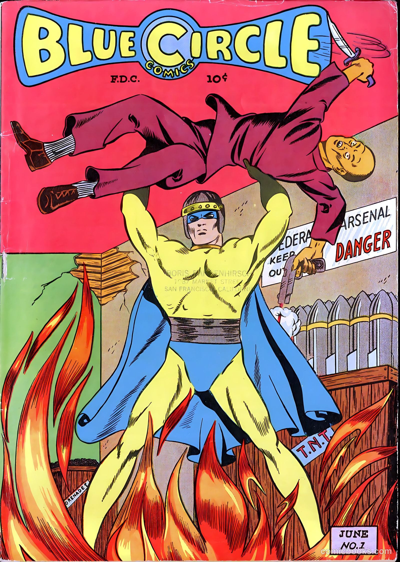 Blue Circle Comics #1