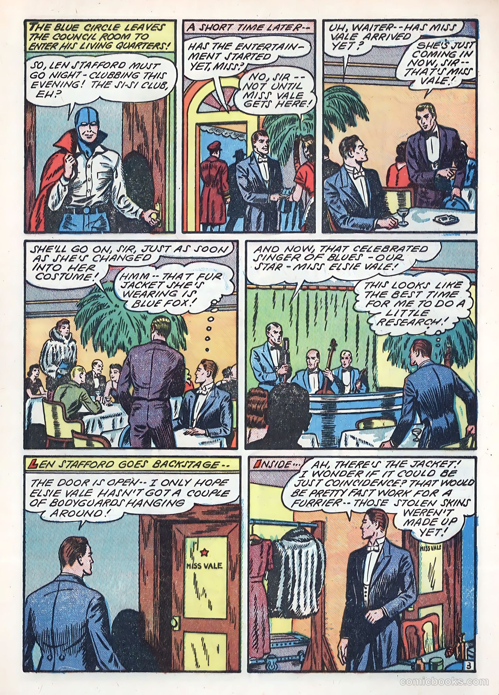Blue Circle Comics #1 (1944) — page 5 of 52