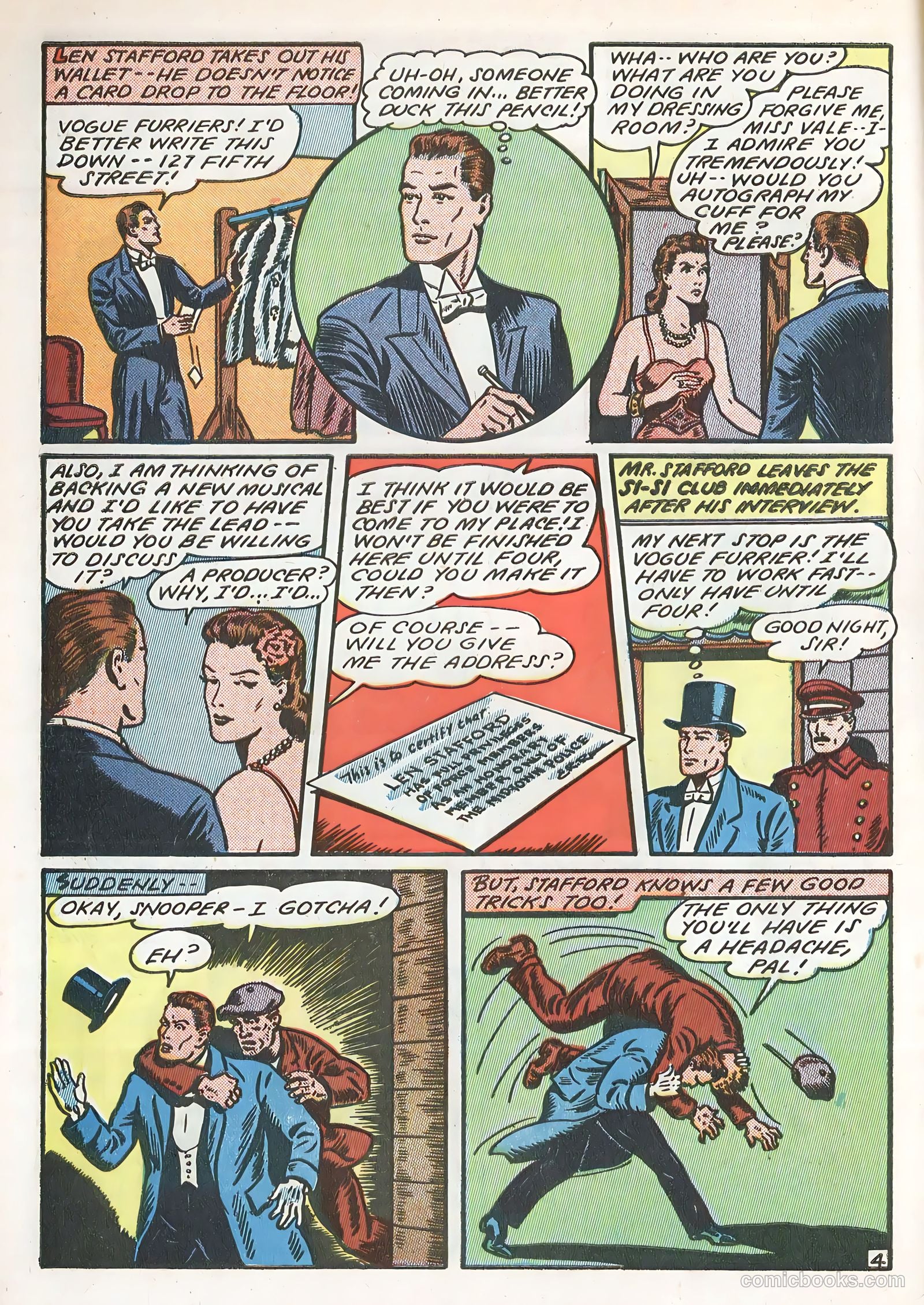 Blue Circle Comics #1 (1944) — page 6 of 52