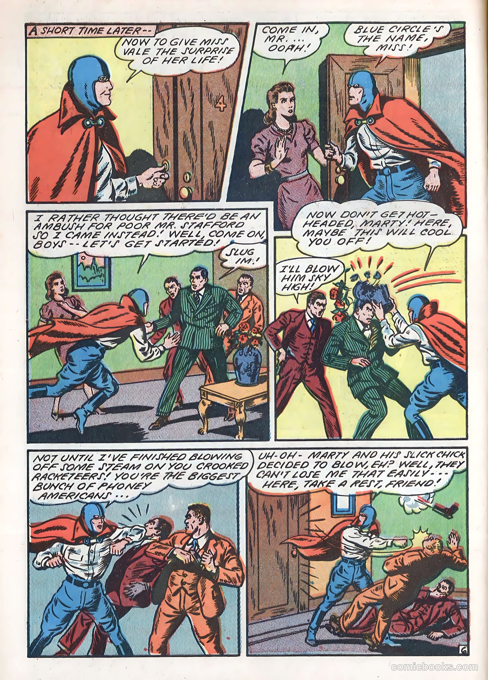 Blue Circle Comics #1 (1944) — page 8 of 52