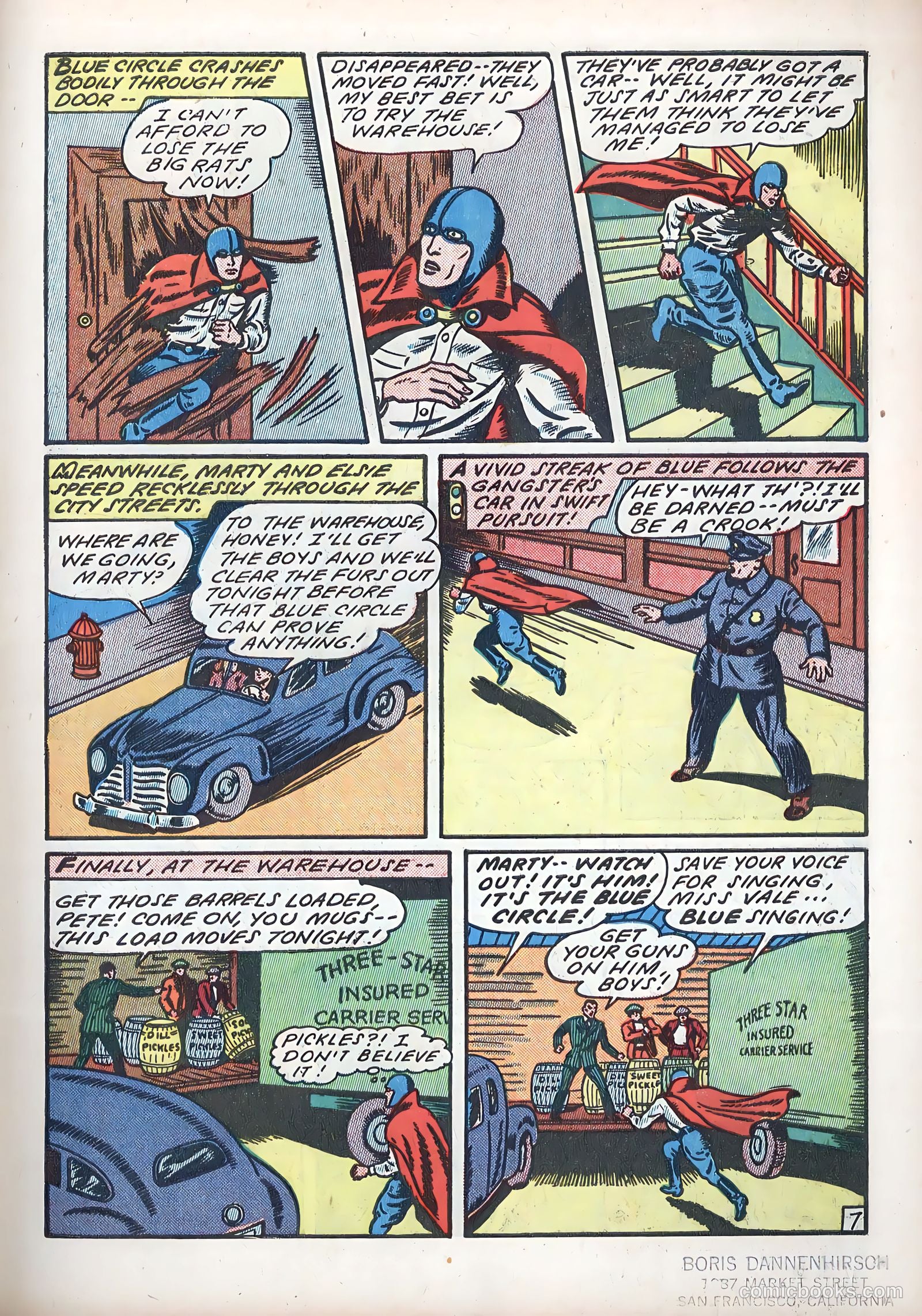 Blue Circle Comics #1 (1944) — page 9 of 52