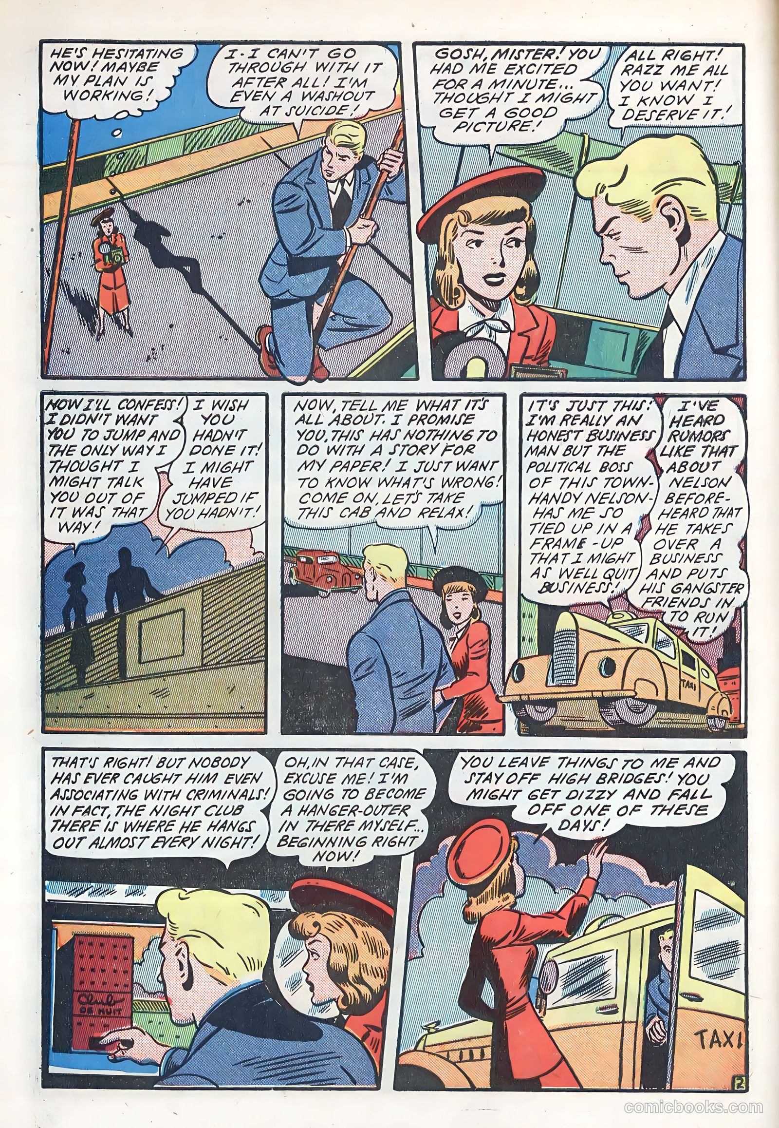 Blue Circle Comics #1 (1944) — page 12 of 52