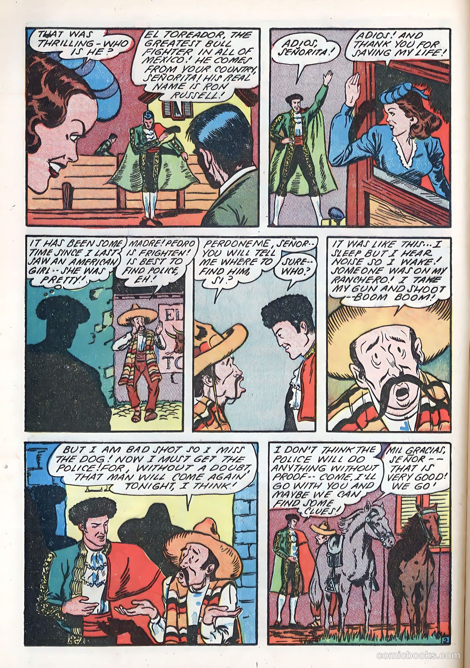 Blue Circle Comics #1 (1944) — page 18 of 52