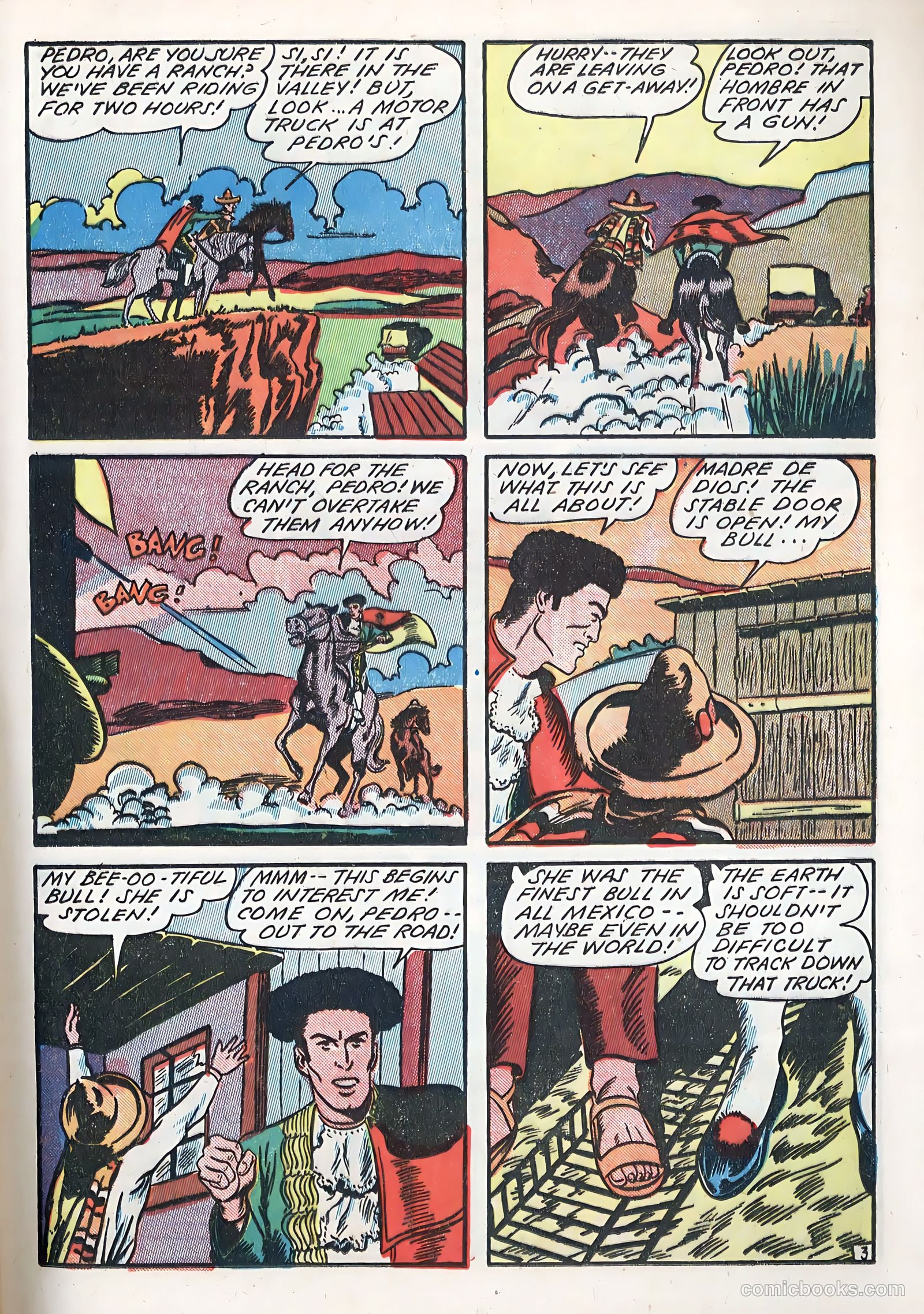 Blue Circle Comics #1 (1944) — page 19 of 52