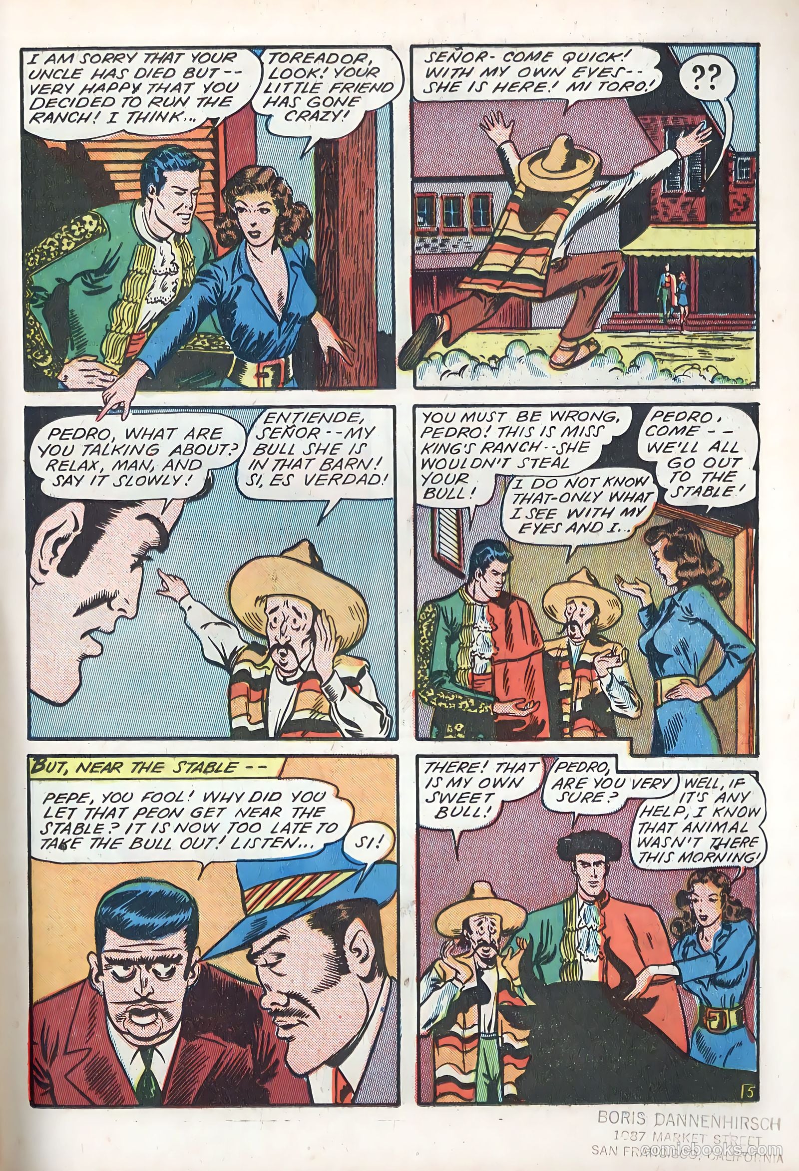 Blue Circle Comics #1 (1944) — page 21 of 52