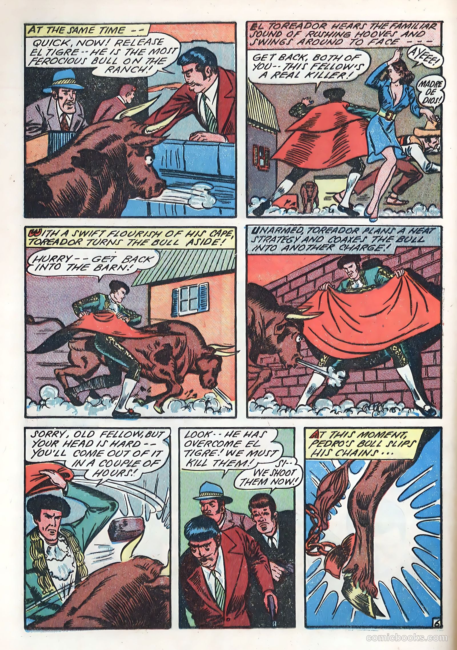 Blue Circle Comics #1 (1944) — page 22 of 52