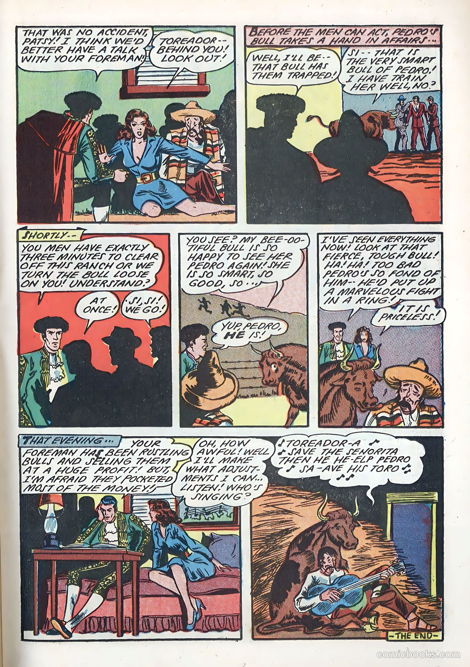 Blue Circle Comics #1 (1944) — page 23 of 52