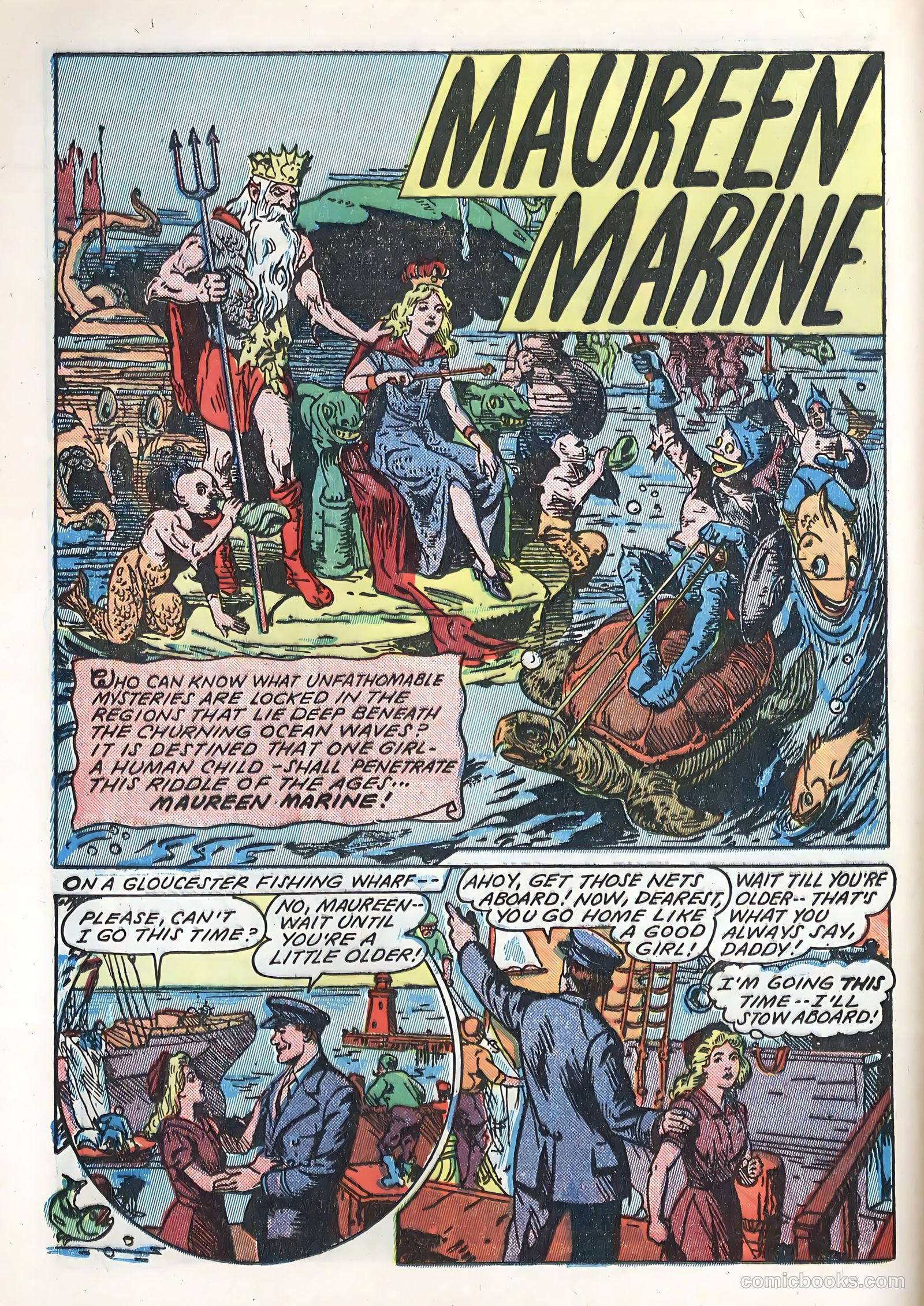 Blue Circle Comics #1 (1944) — page 24 of 52