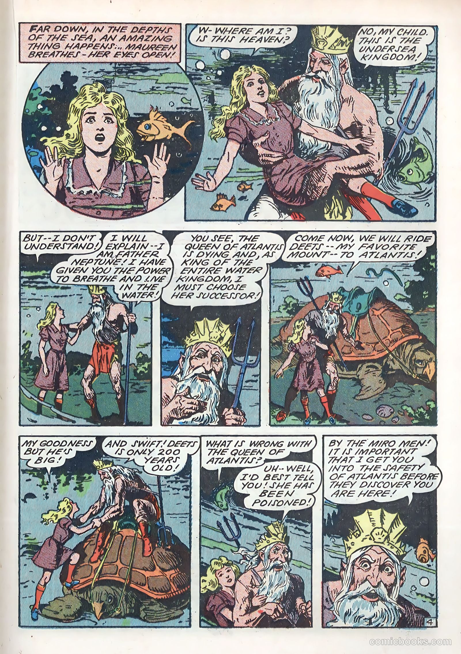 Blue Circle Comics #1 (1944) — page 27 of 52