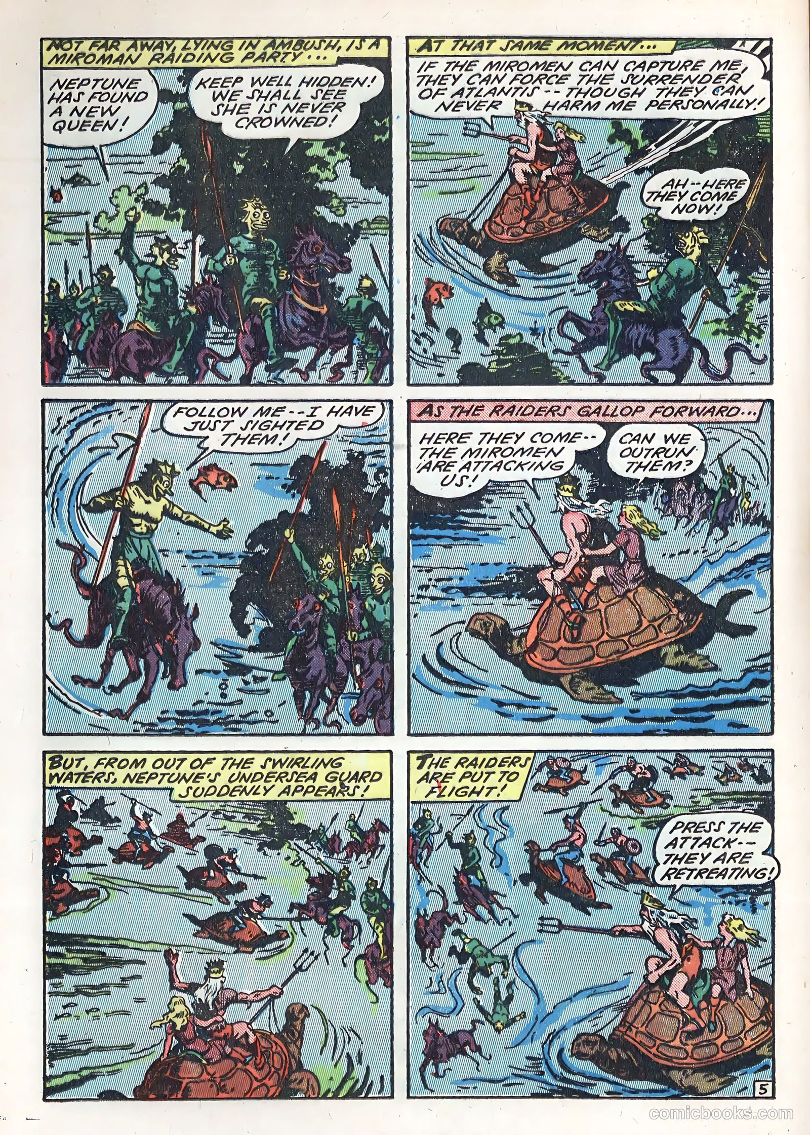 Blue Circle Comics #1 (1944) — page 28 of 52