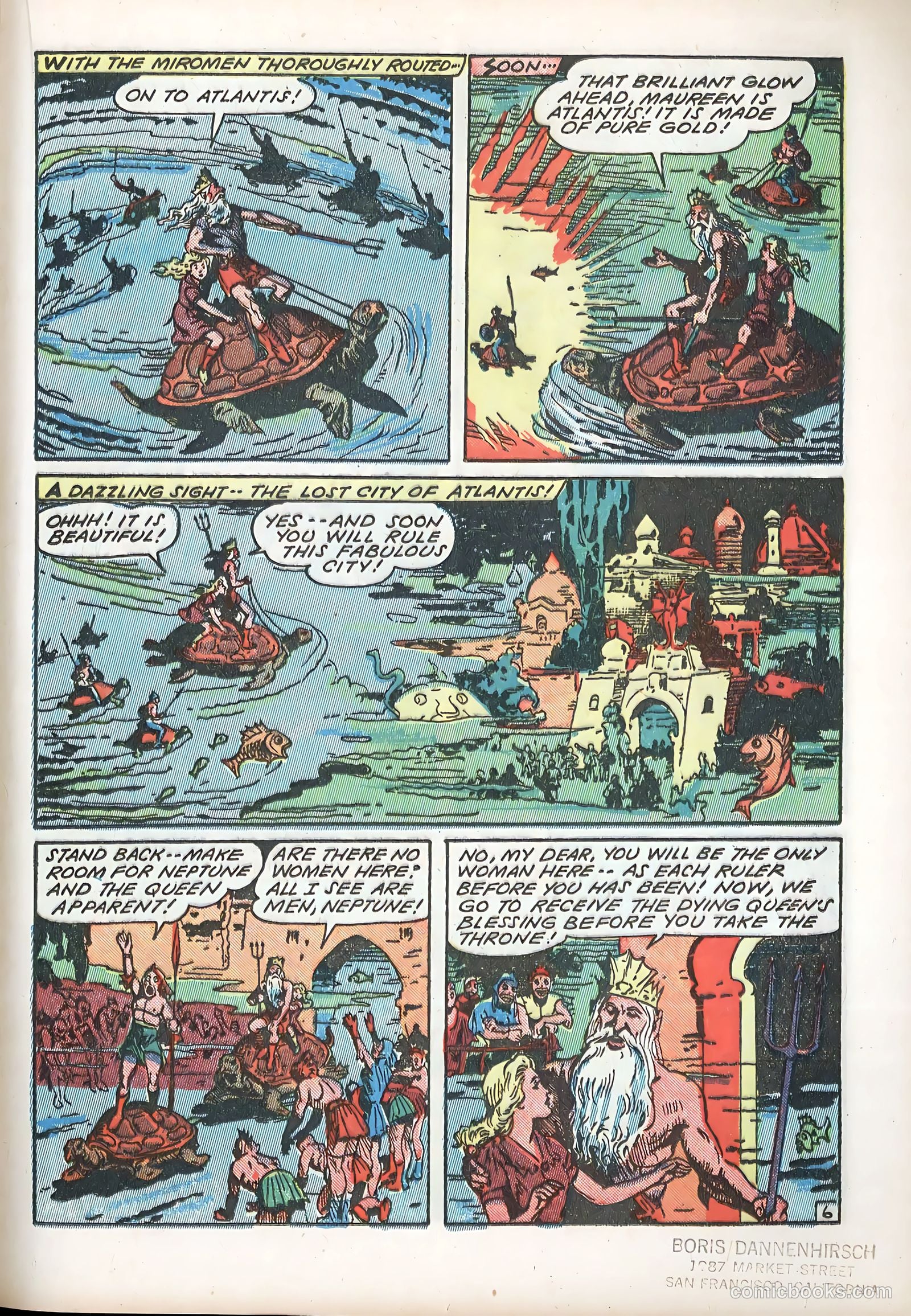 Blue Circle Comics #1 (1944) — page 29 of 52