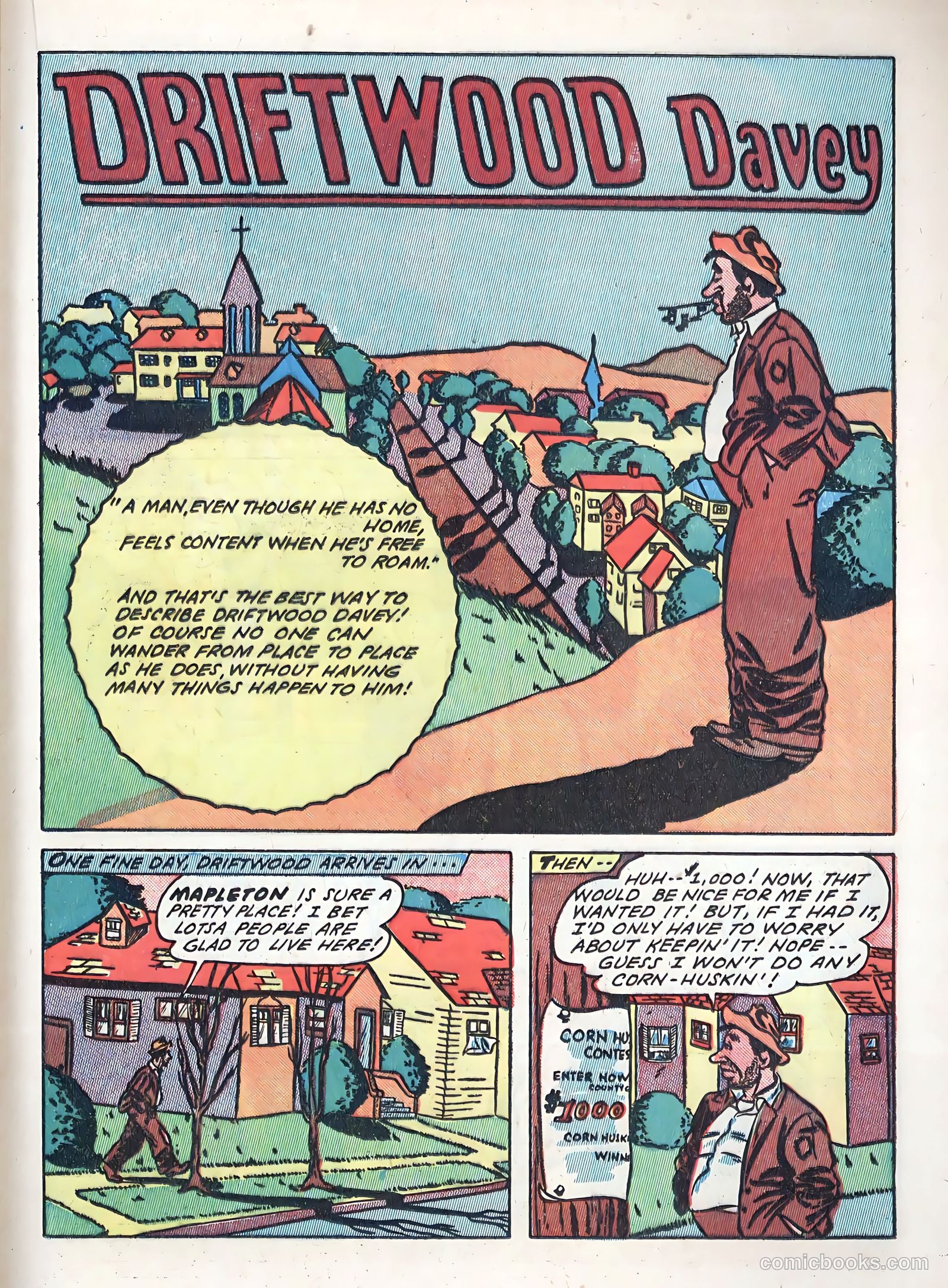 Blue Circle Comics #1 (1944) — page 31 of 52