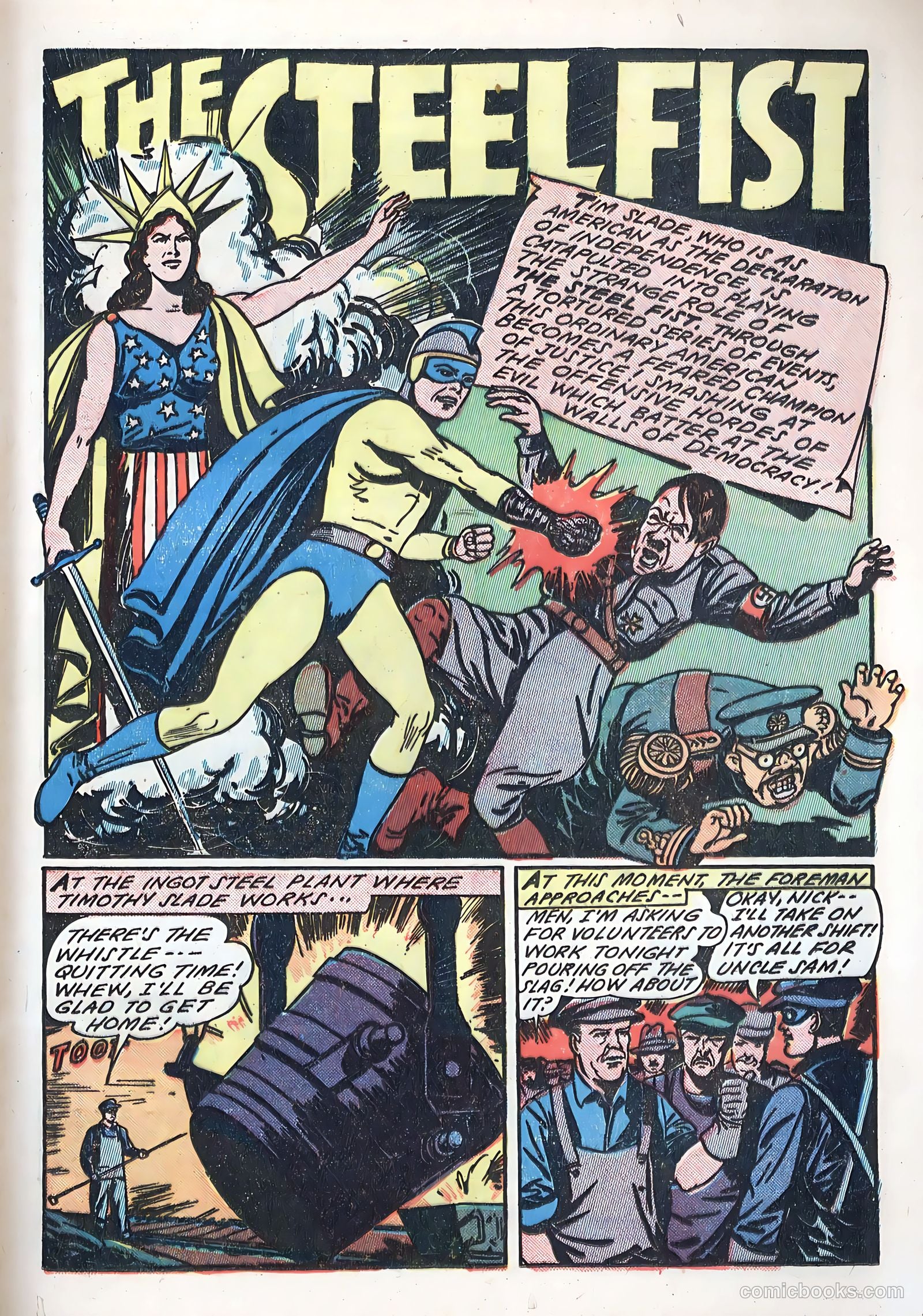 Blue Circle Comics #1 (1944) — page 37 of 52