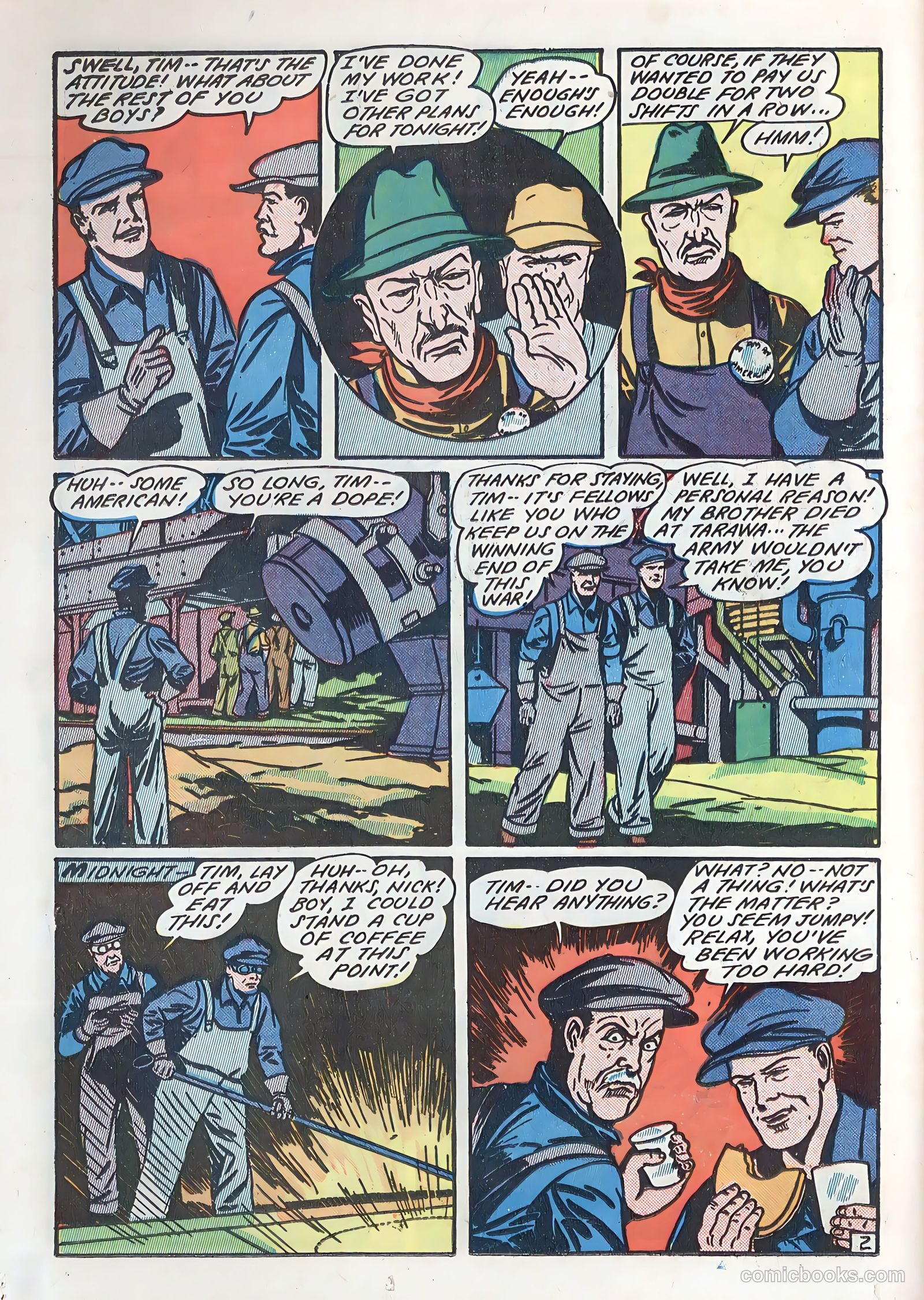 Blue Circle Comics #1 (1944) — page 38 of 52
