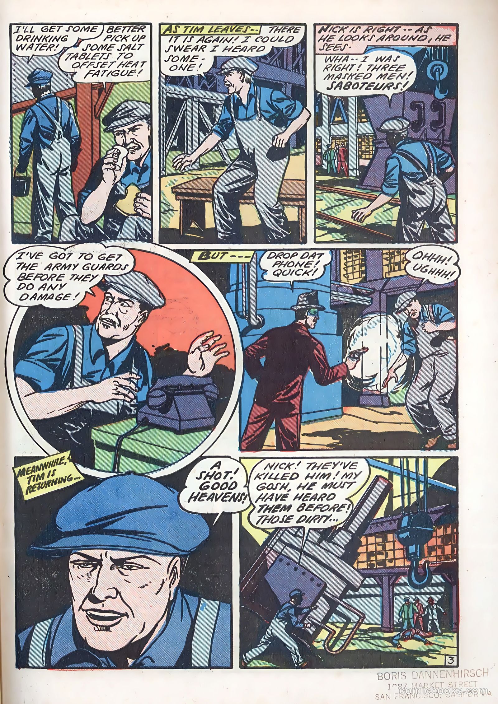 Blue Circle Comics #1 (1944) — page 39 of 52