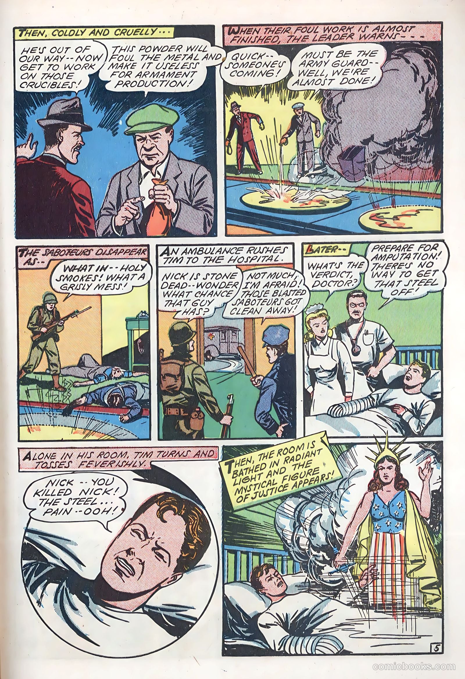 Blue Circle Comics #1 (1944) — page 41 of 52