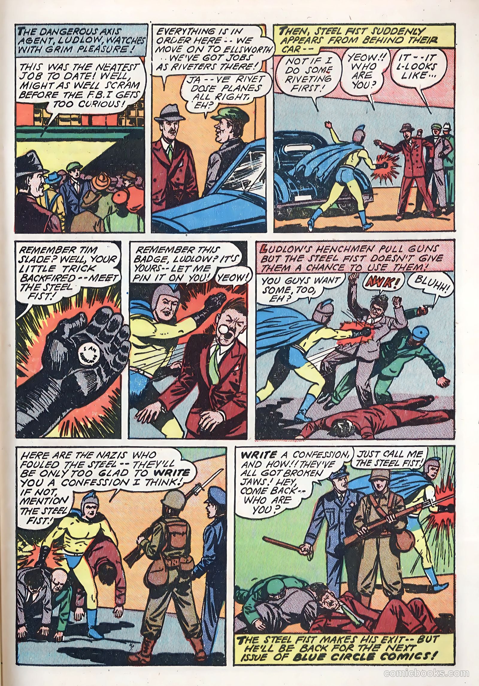 Blue Circle Comics #1 (1944) — page 43 of 52