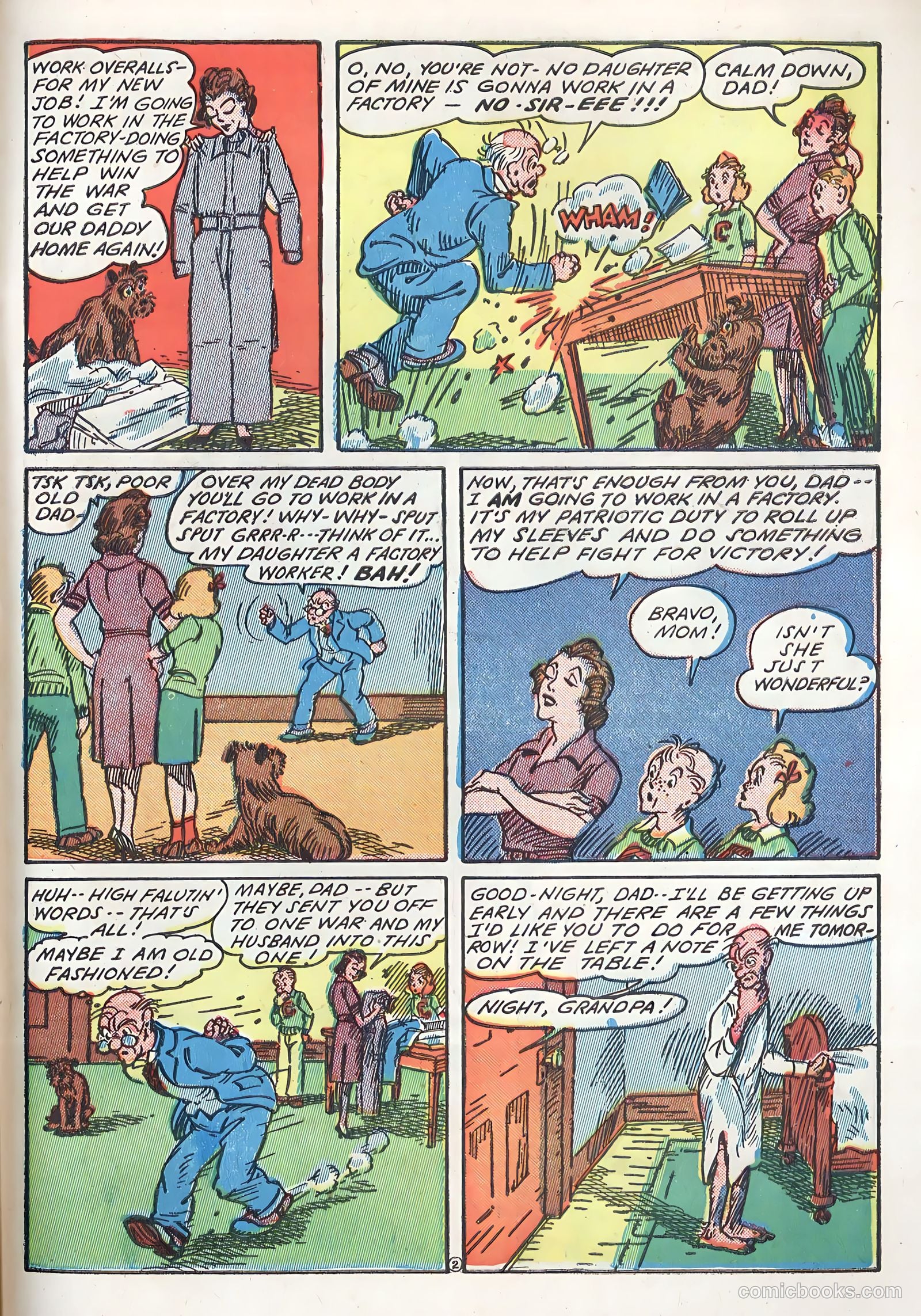Blue Circle Comics #1 (1944) — page 47 of 52