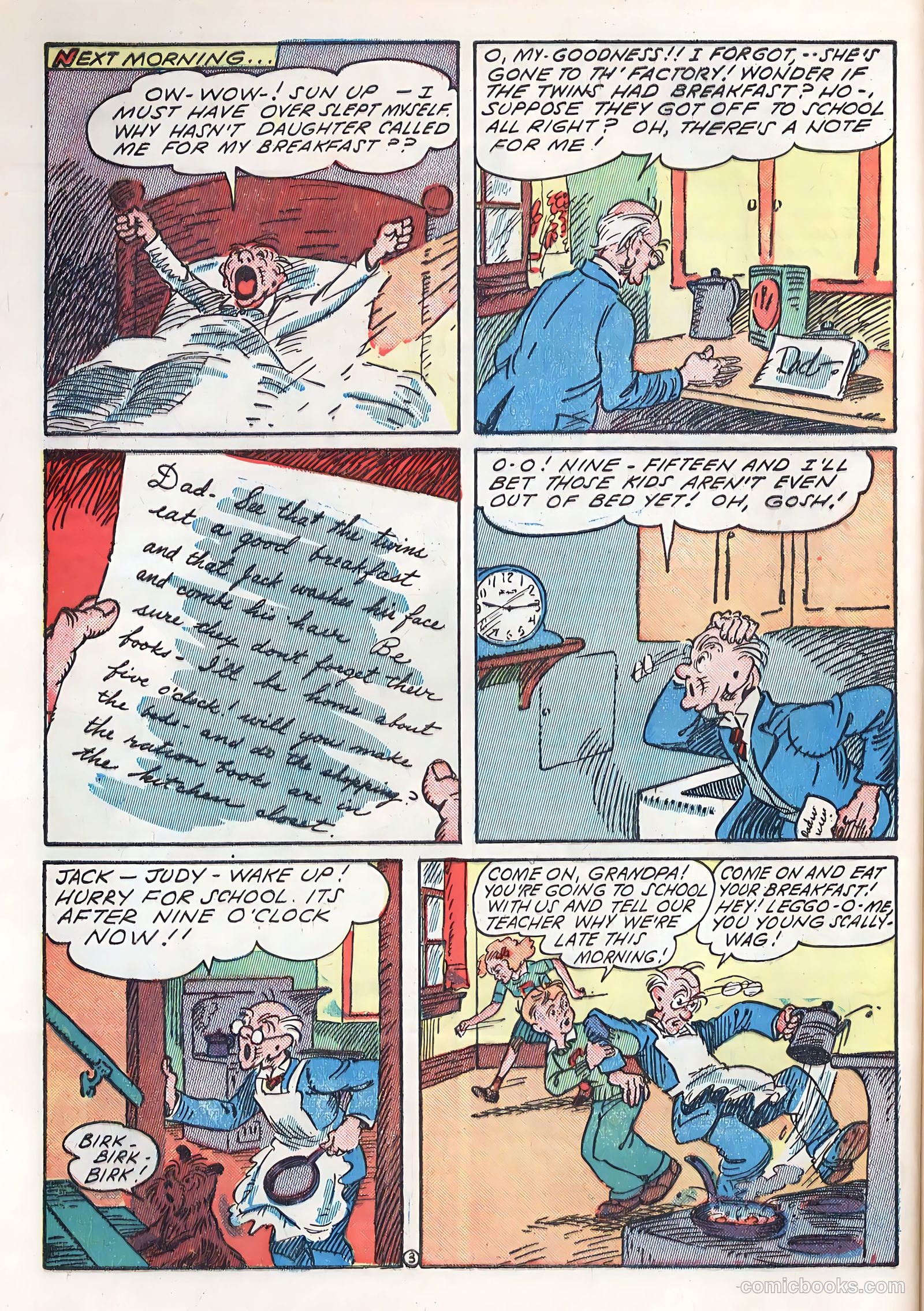 Blue Circle Comics #1 (1944) — page 48 of 52