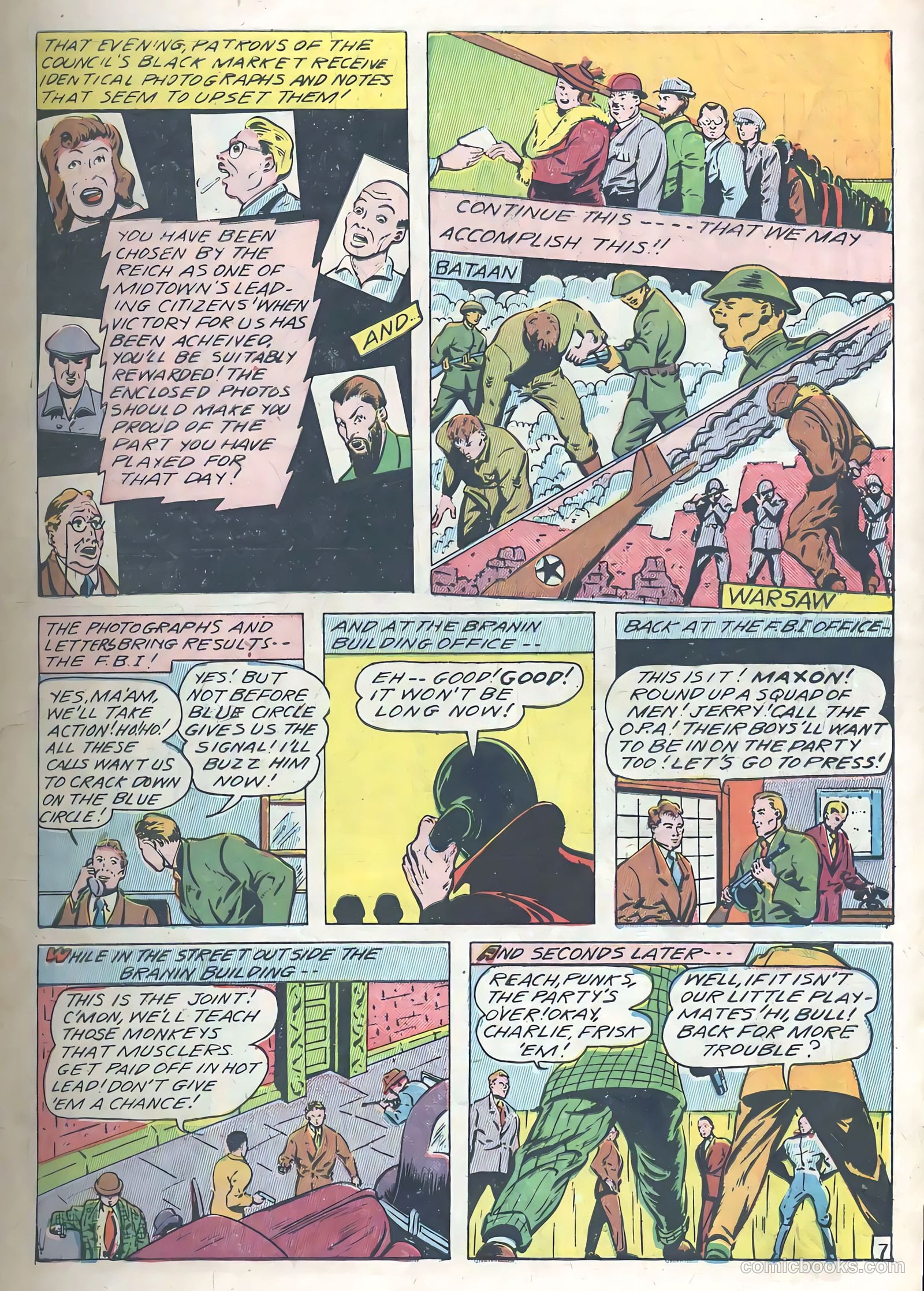 Blue Circle Comics #6 (1945) — page 9 of 52