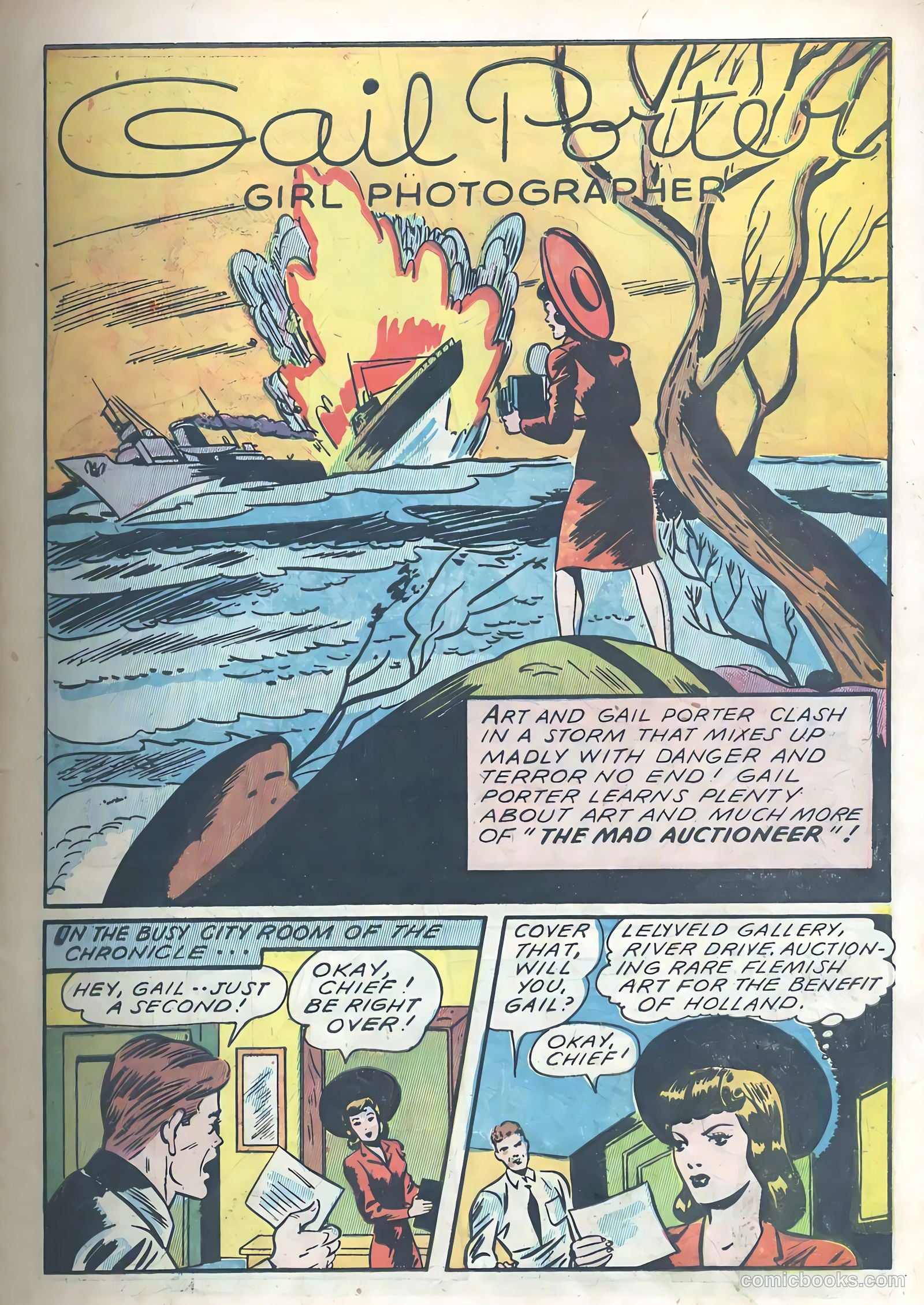 Blue Circle Comics #6 (1945) — page 11 of 52