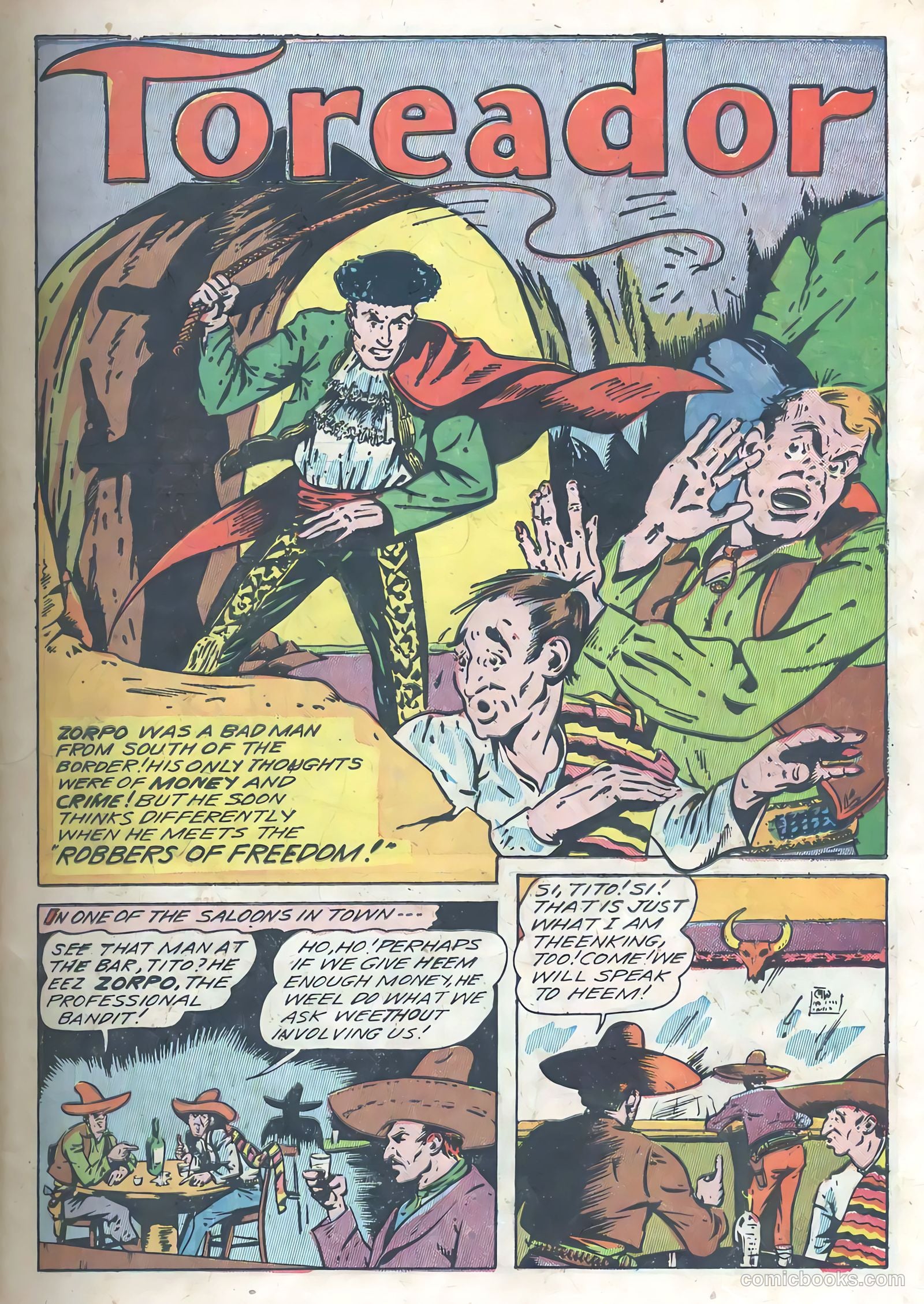 Blue Circle Comics #6 (1945) — page 17 of 52