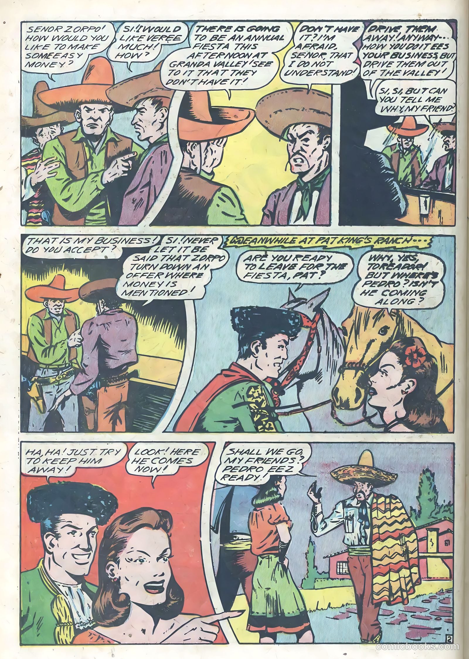 Blue Circle Comics #6 (1945) — page 18 of 52