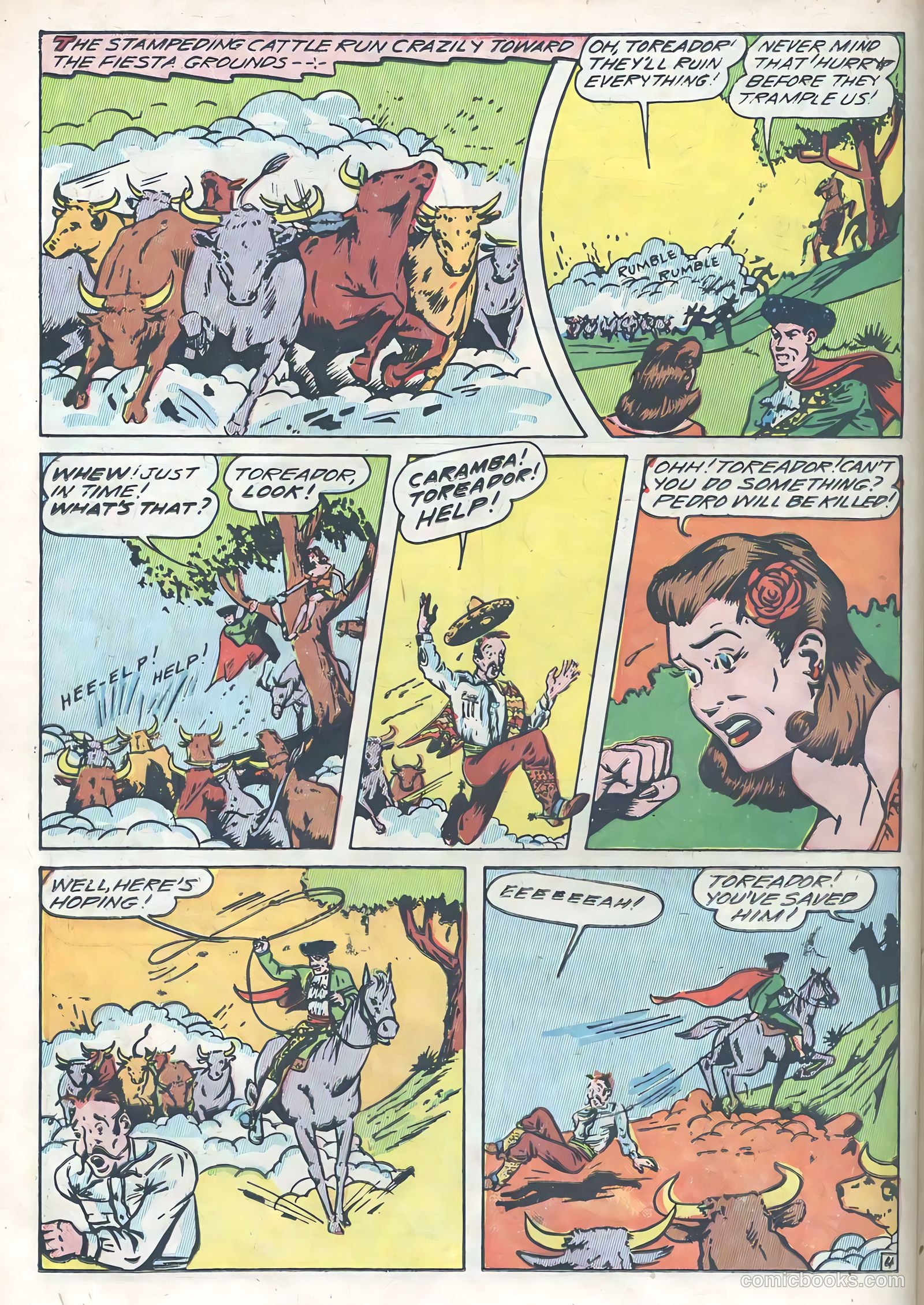 Blue Circle Comics #6 (1945) — page 20 of 52