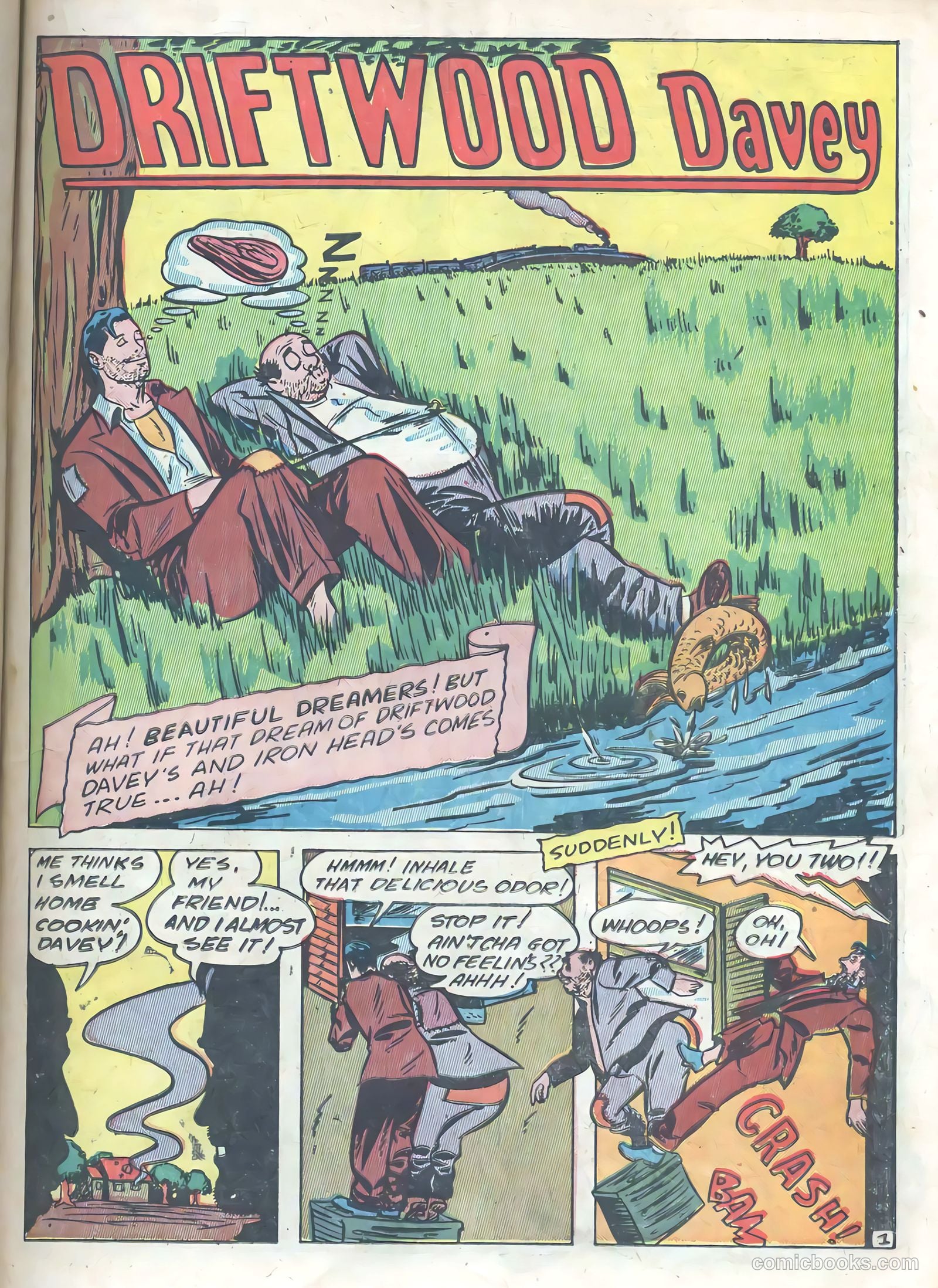 Blue Circle Comics #6 (1945) — page 33 of 52