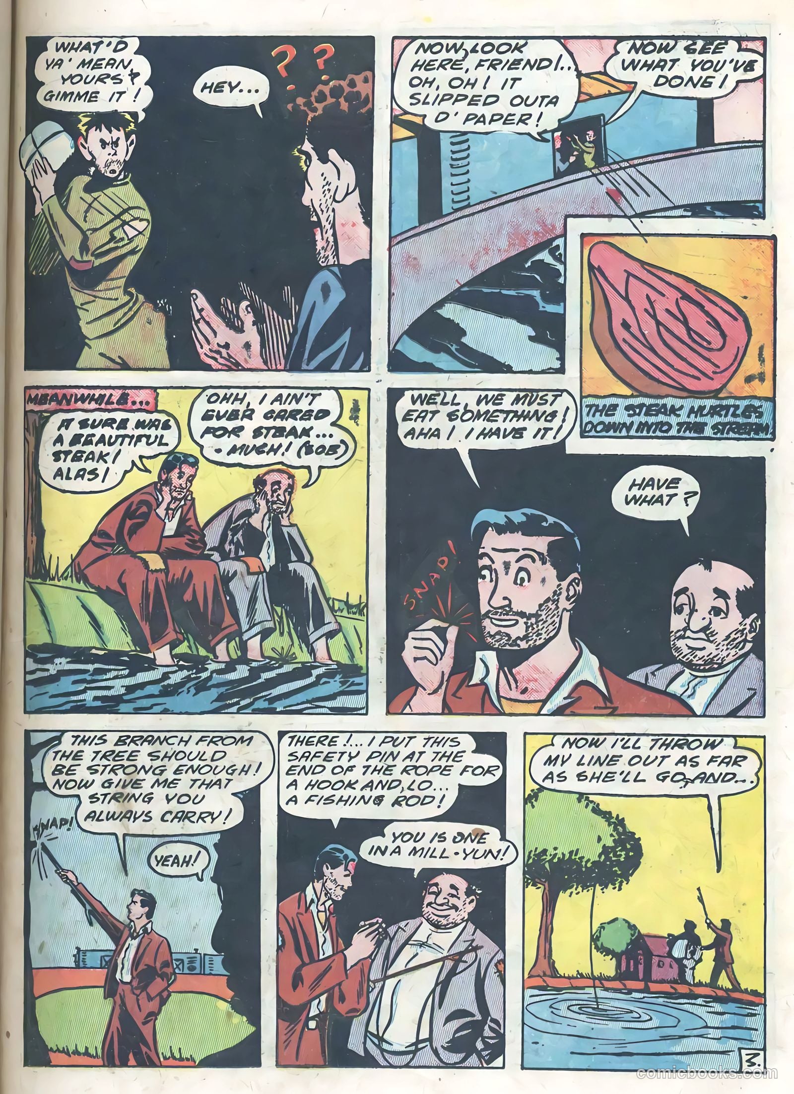 Blue Circle Comics #6 (1945) — page 35 of 52