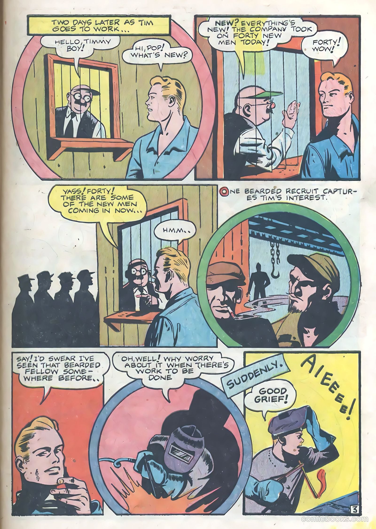Blue Circle Comics #6 (1945) — page 39 of 52
