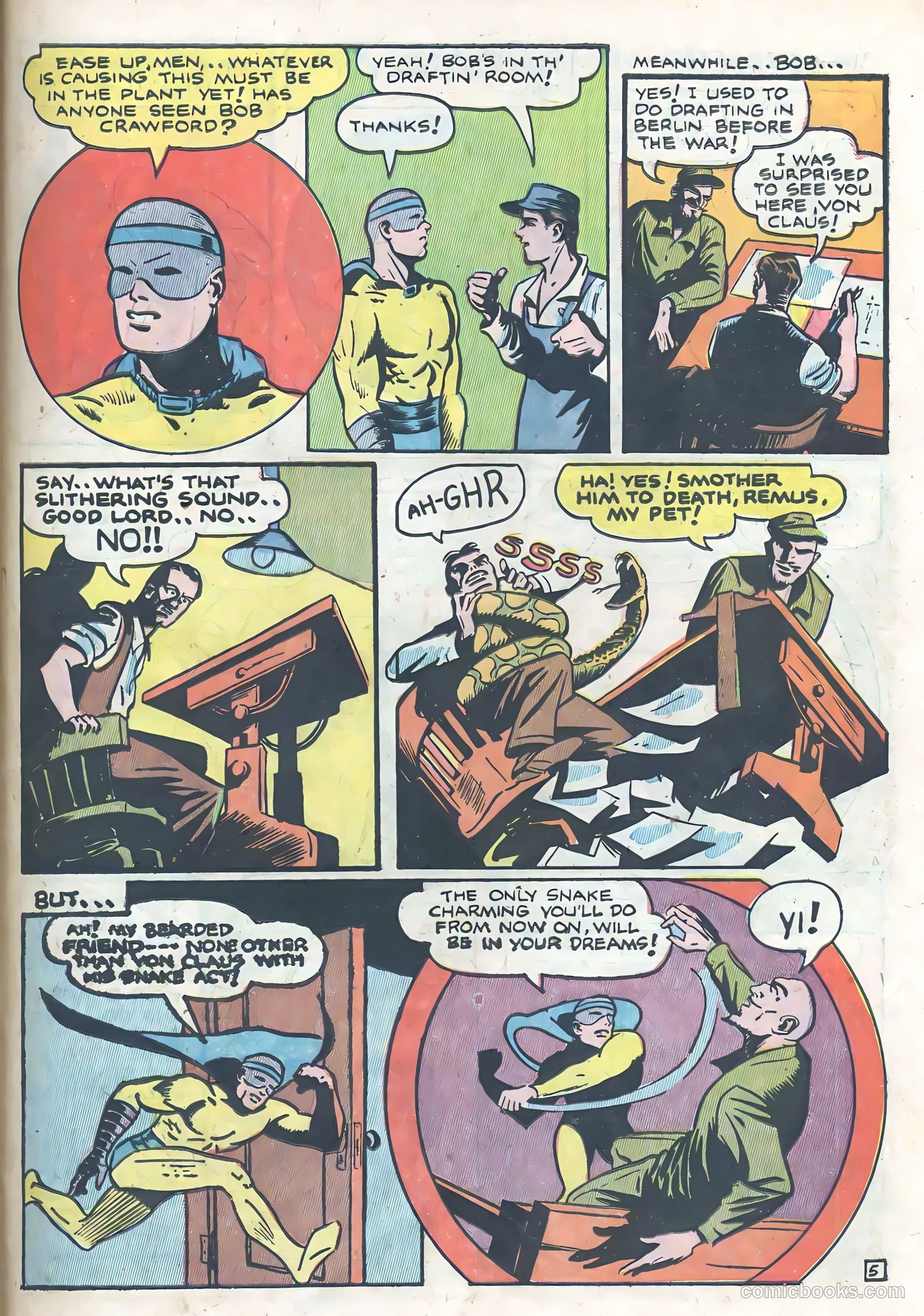 Blue Circle Comics #6 (1945) — page 41 of 52