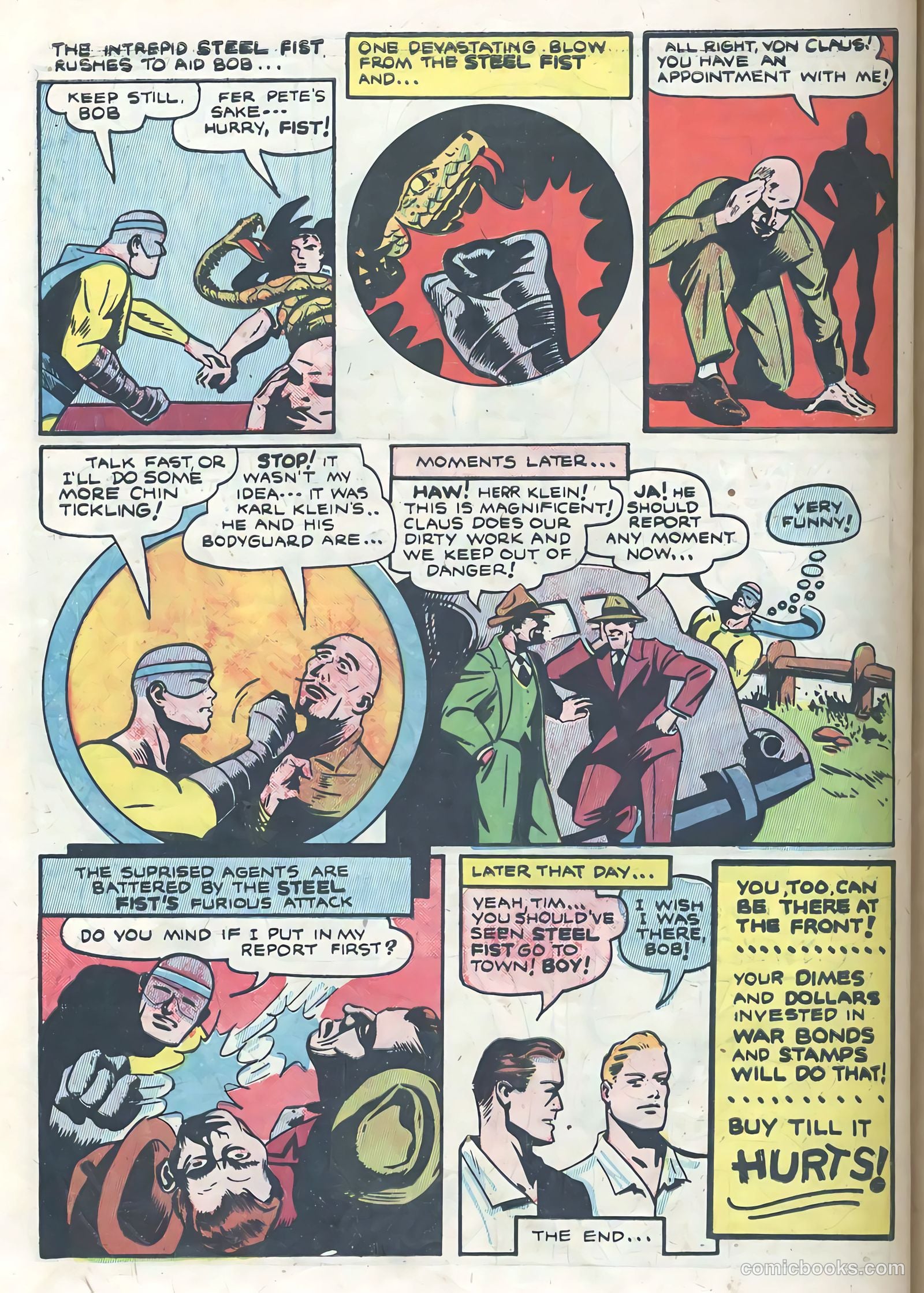 Blue Circle Comics #6 (1945) — page 42 of 52