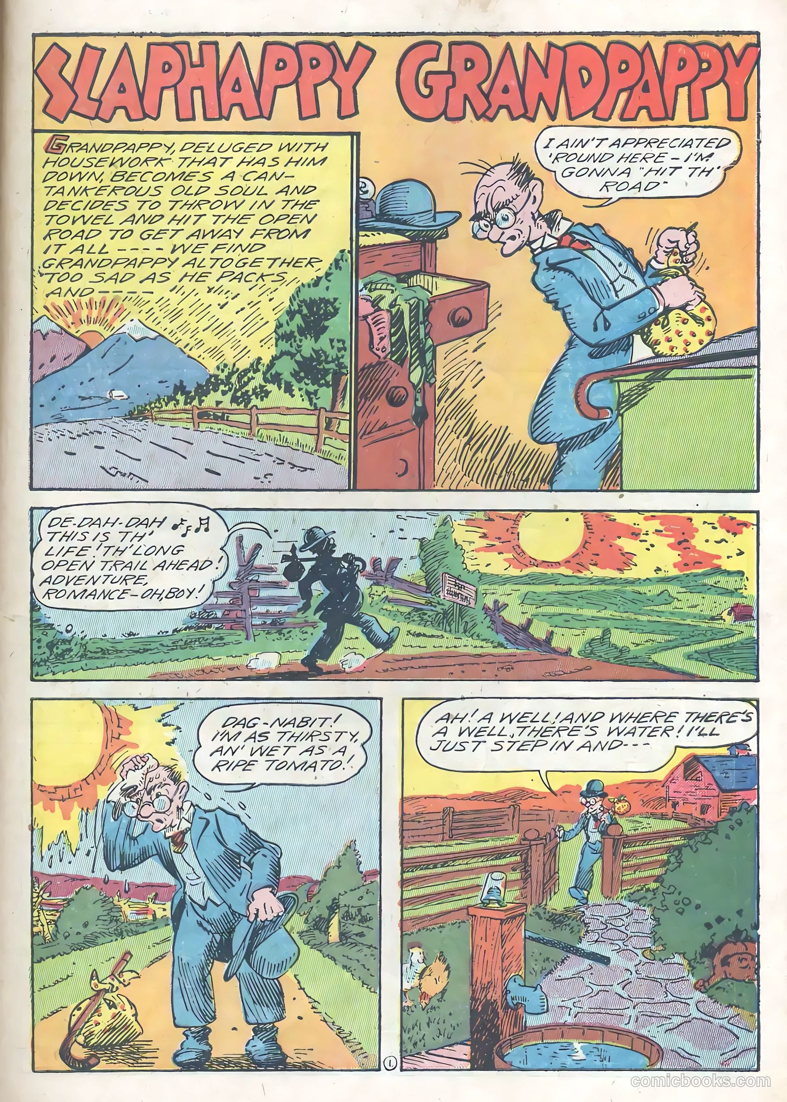 Blue Circle Comics #6 (1945) — page 45 of 52