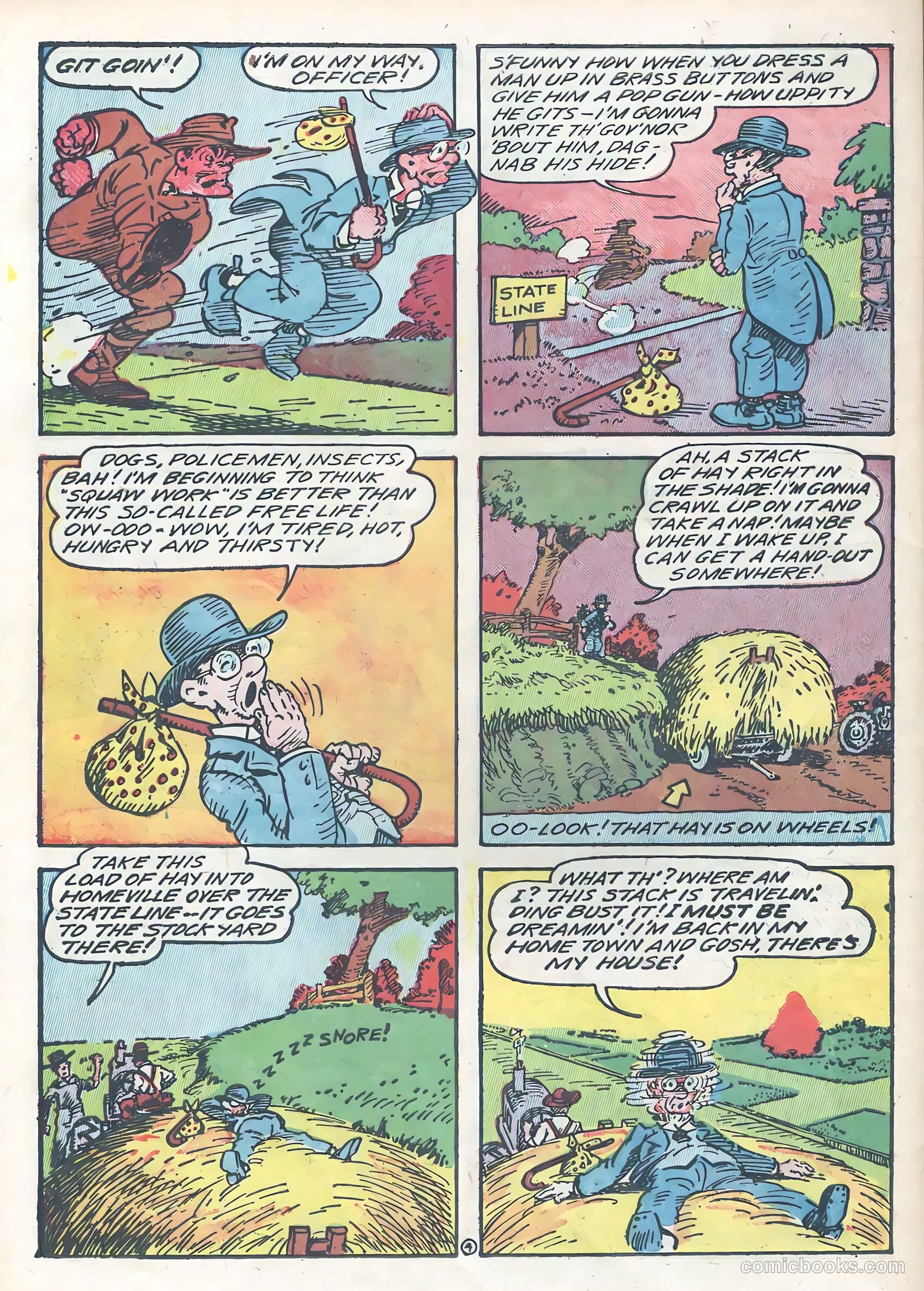 Blue Circle Comics #6 (1945) — page 48 of 52
