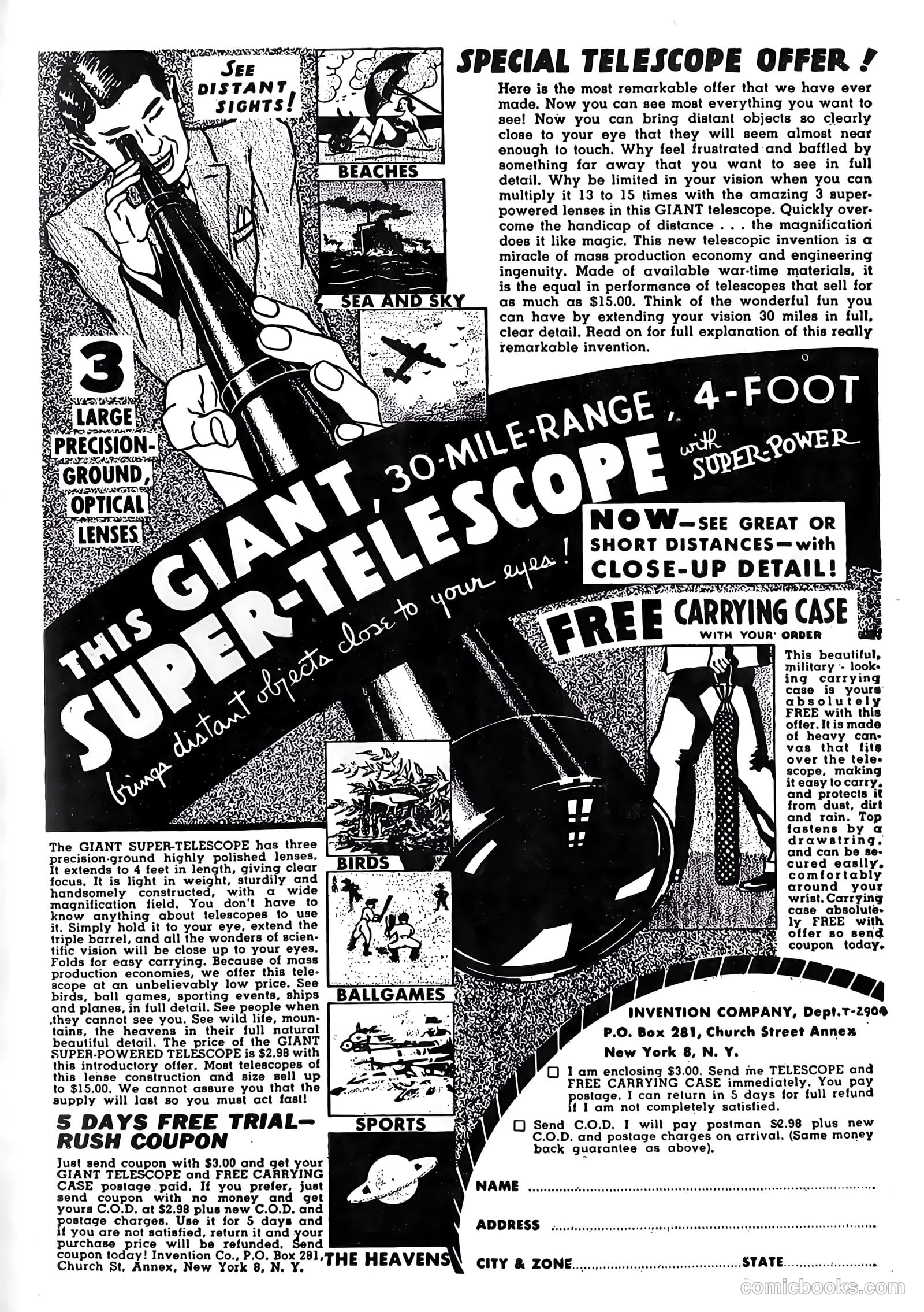 Blue Circle Comics #6 (1945) — page 51 of 52