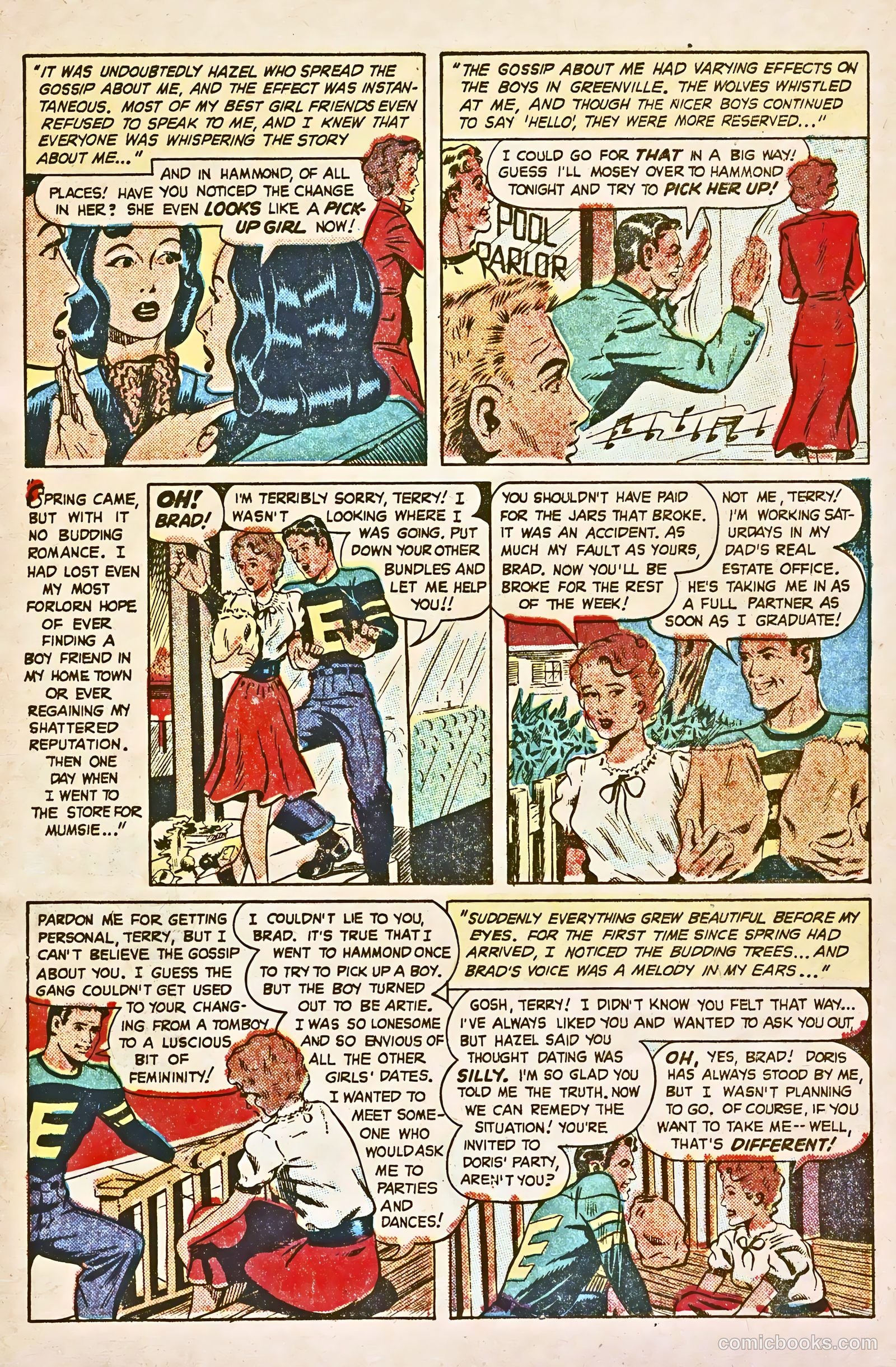 Blue Ribbon Comics #2 (1949) — page 9 of 36