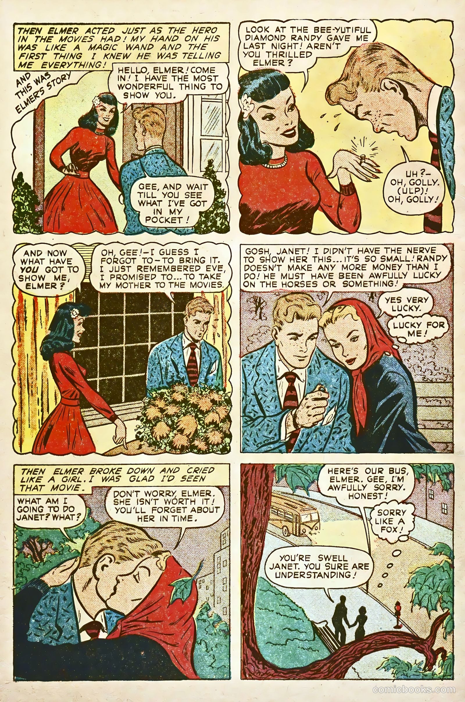 Blue Ribbon Comics #2 (1949) — page 32 of 36