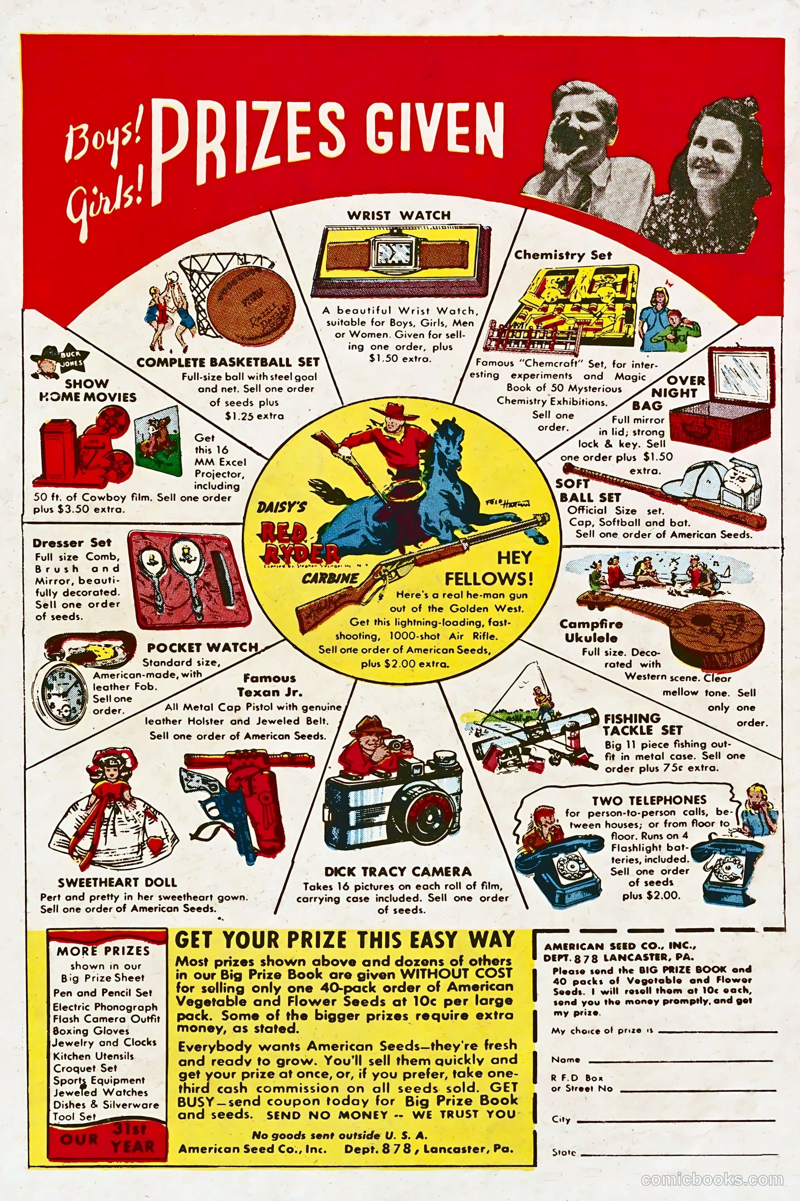 Blue Ribbon Comics #2 (1949) — page 36 of 36