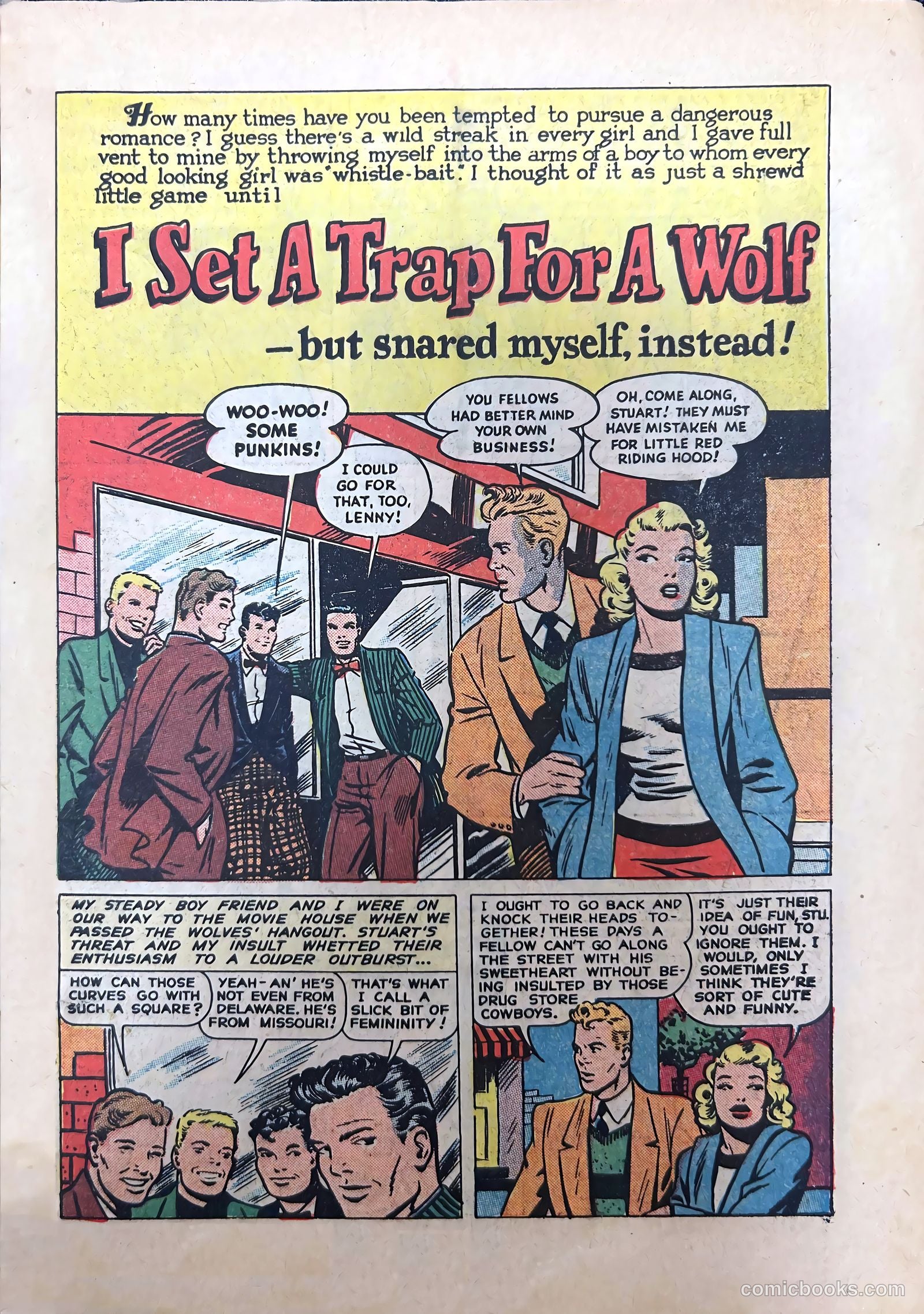 Blue Ribbon Comics #4 (1949) — page 3 of 36