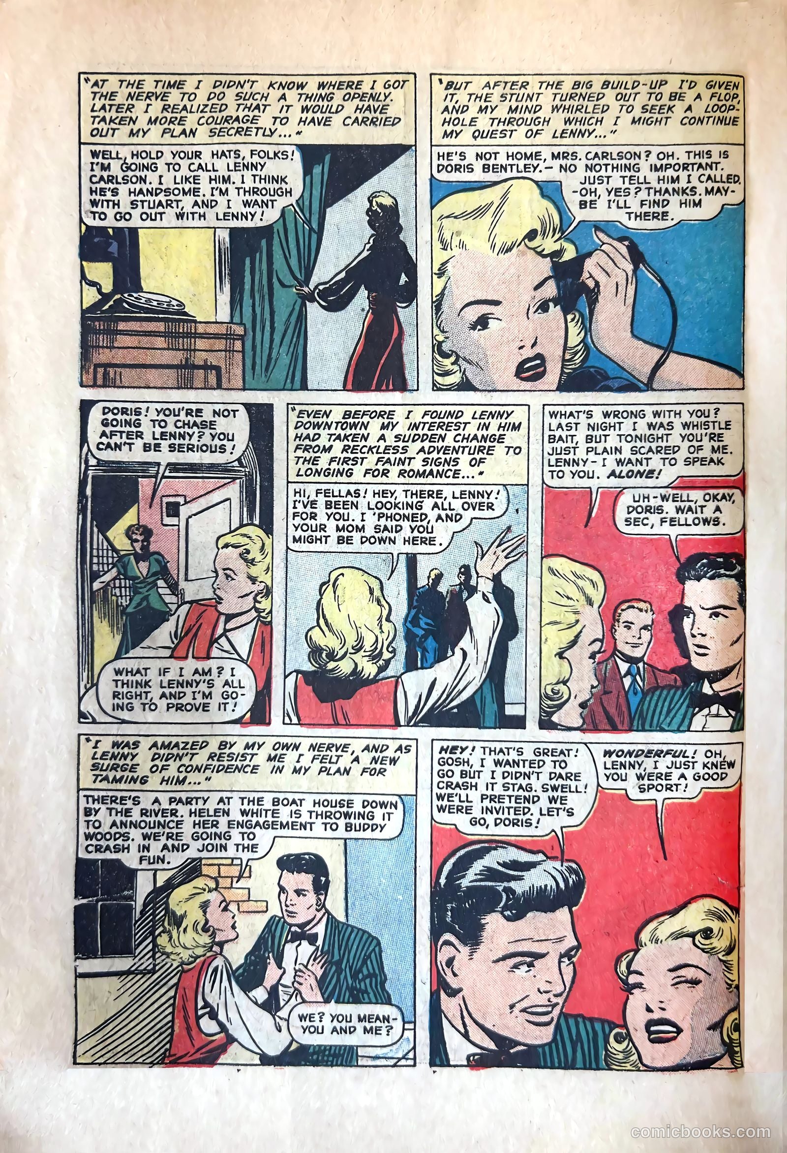 Blue Ribbon Comics #4 (1949) — page 6 of 36