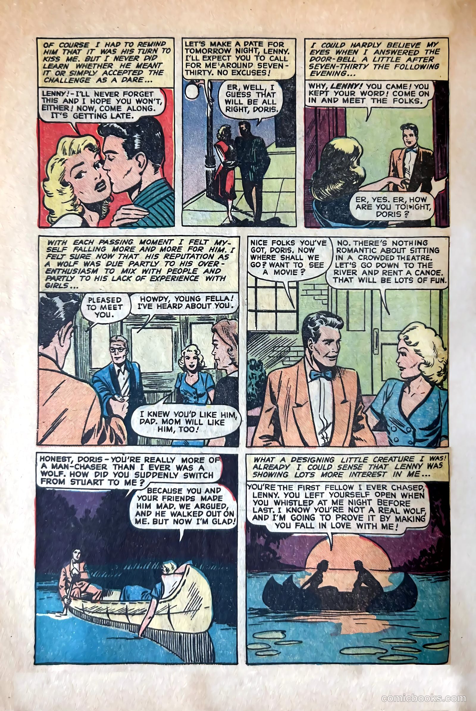 Blue Ribbon Comics #4 (1949) — page 8 of 36