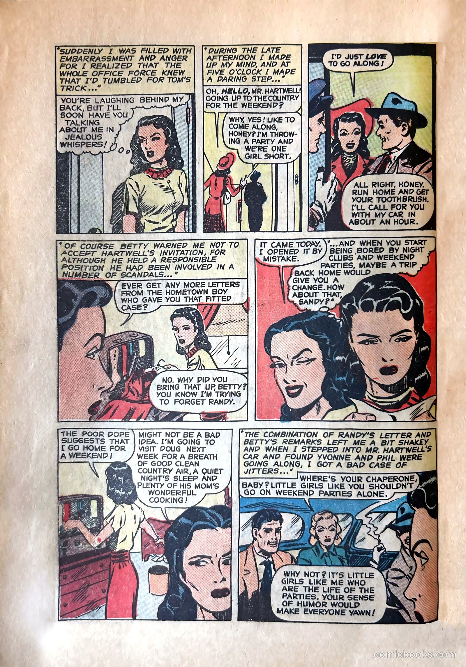 Blue Ribbon Comics #4 (1949) — page 16 of 36