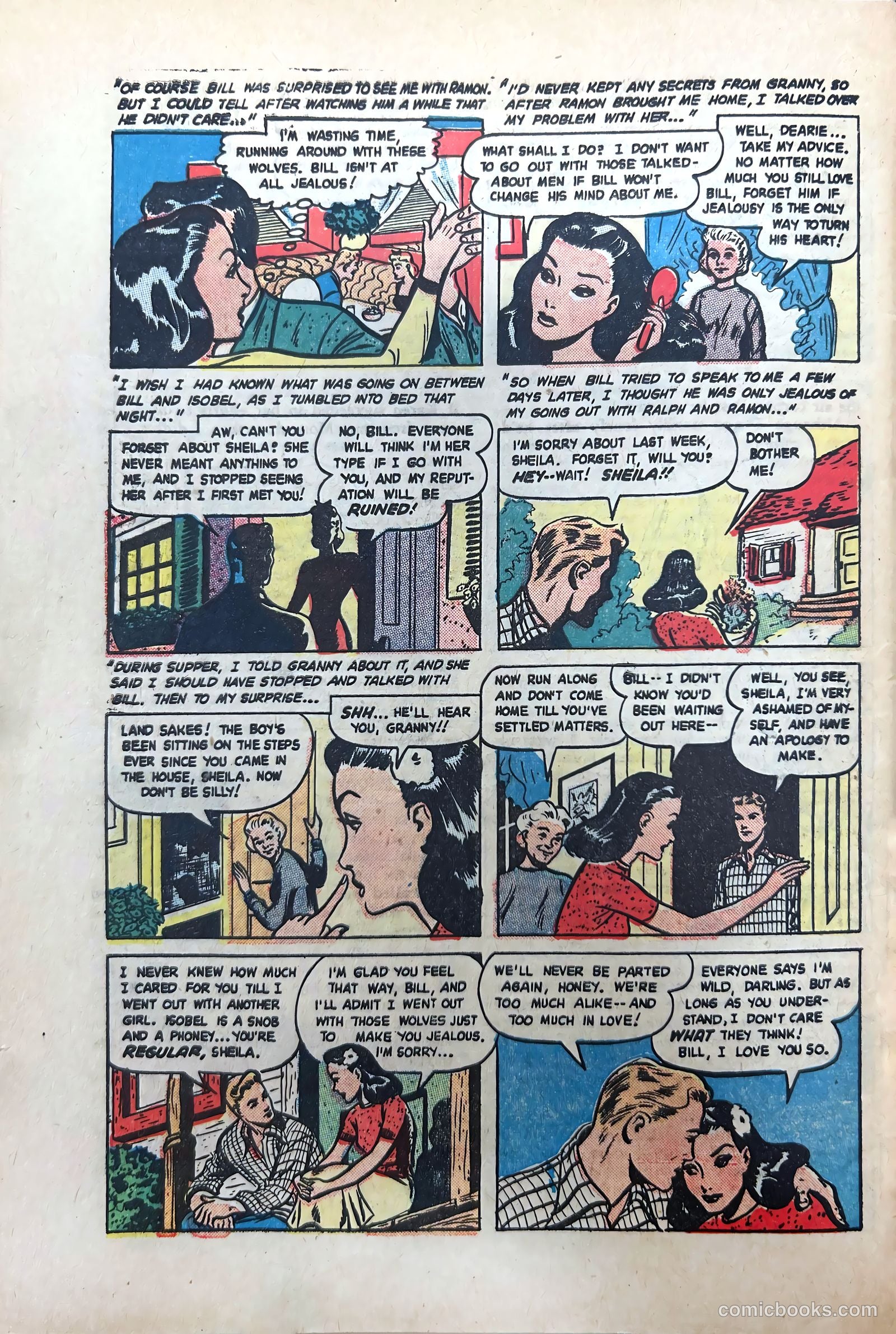 Blue Ribbon Comics #4 (1949) — page 32 of 36